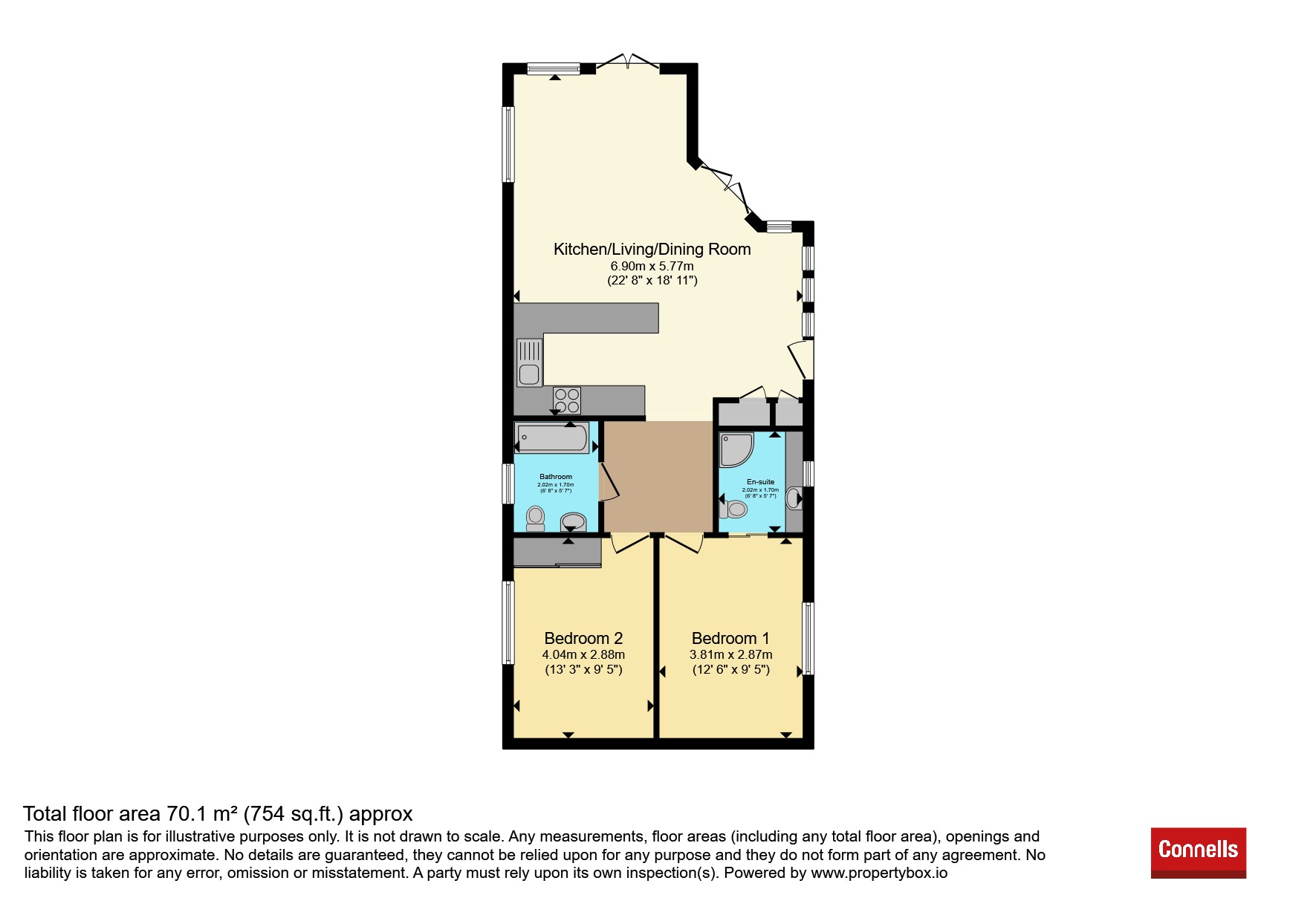 5, Millers Way, Maidstone floorplan