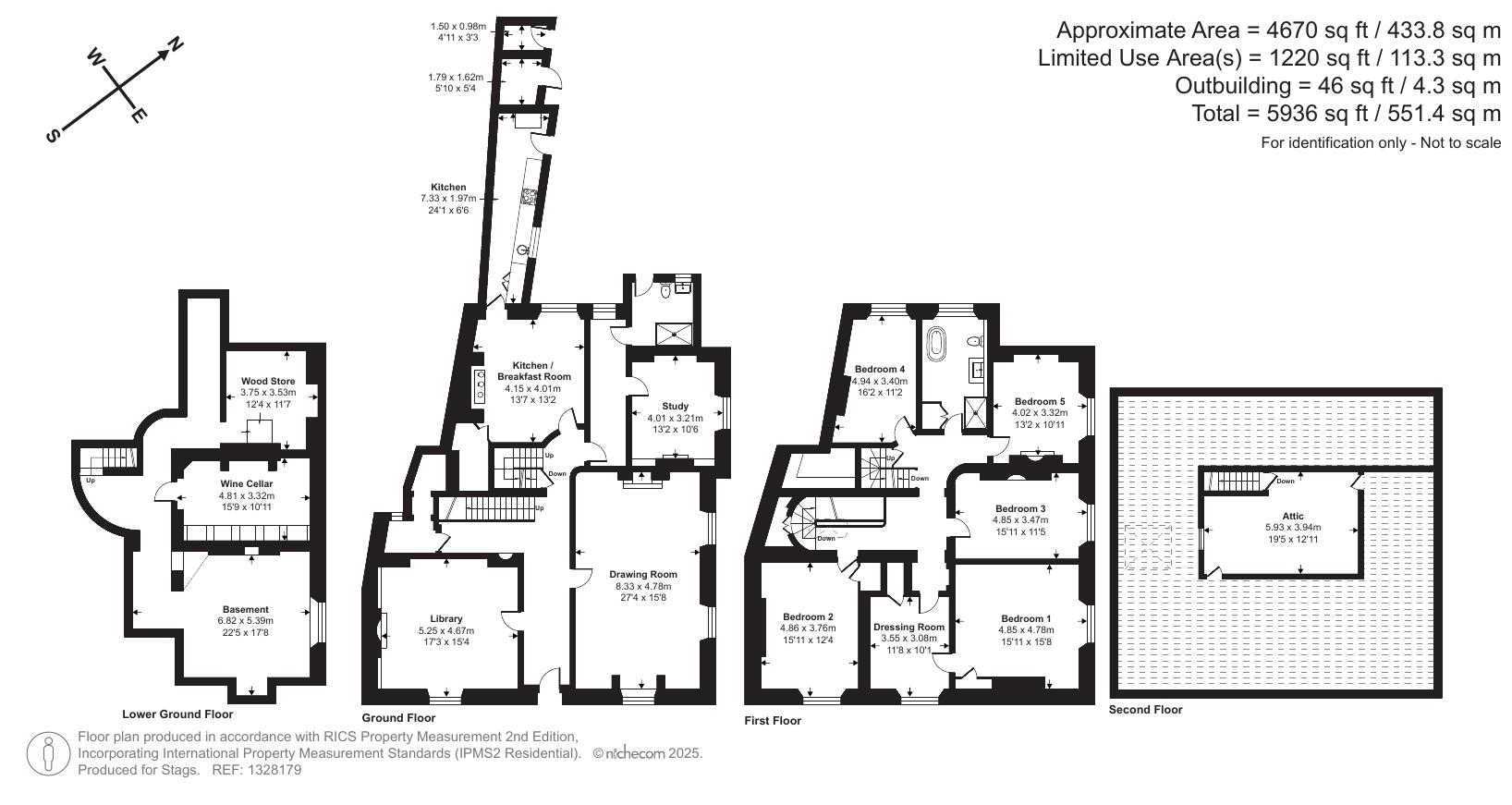 Windwhistle House, 71 High Street, Wellington floorplan