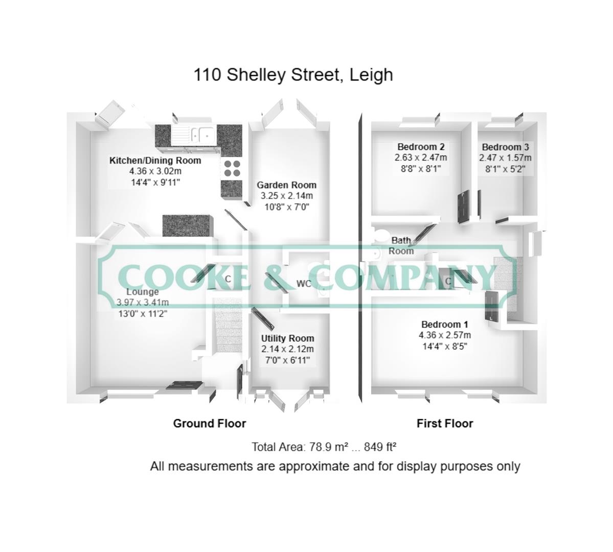 110, Shelley Street, Leigh floorplan