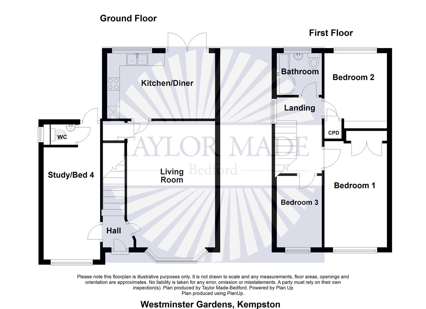 Westminster Gardens, Kempston, Bedford MK42, 4 bedroom linkdetached