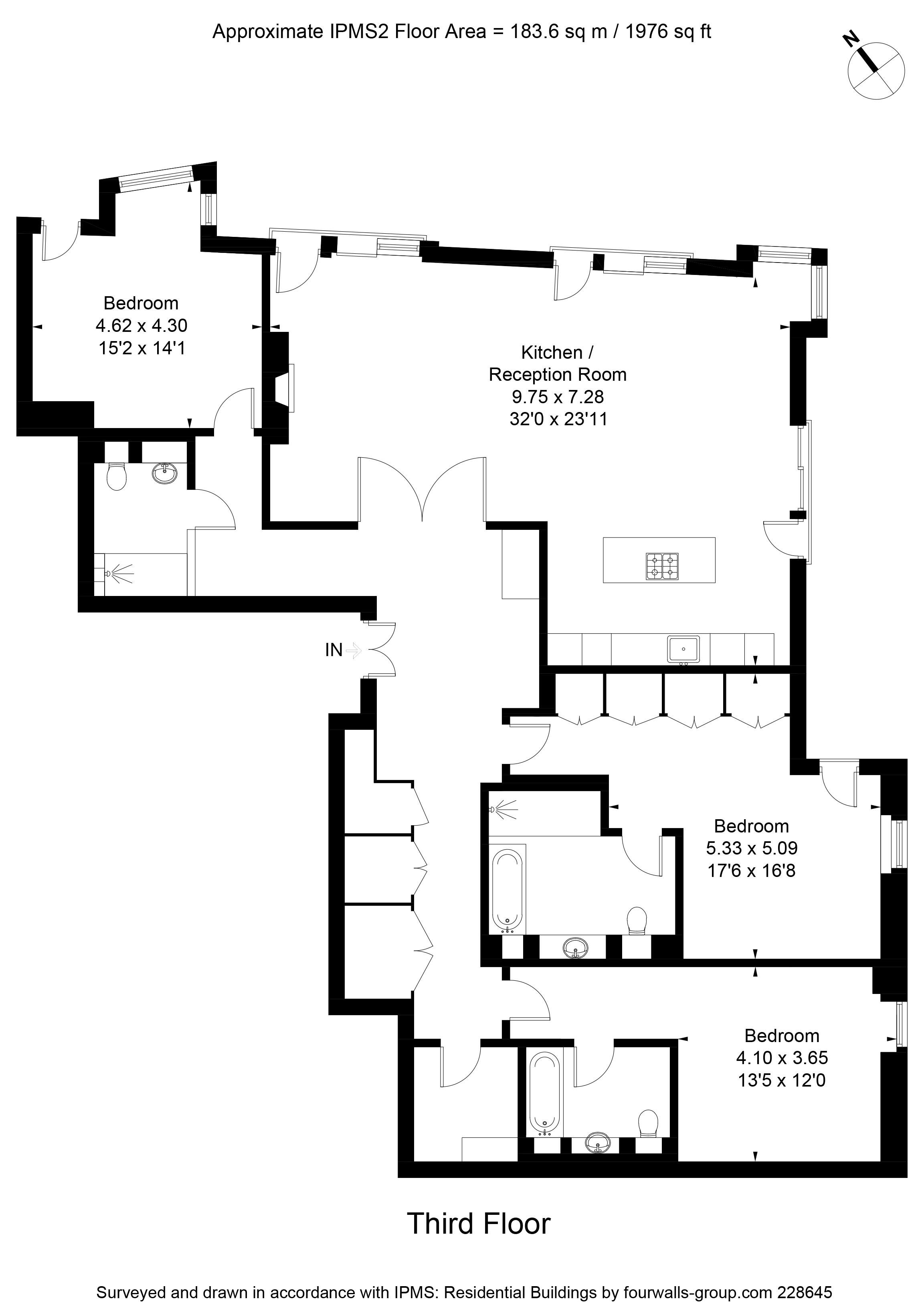 3 Bedrooms Flat to rent in London WC2R