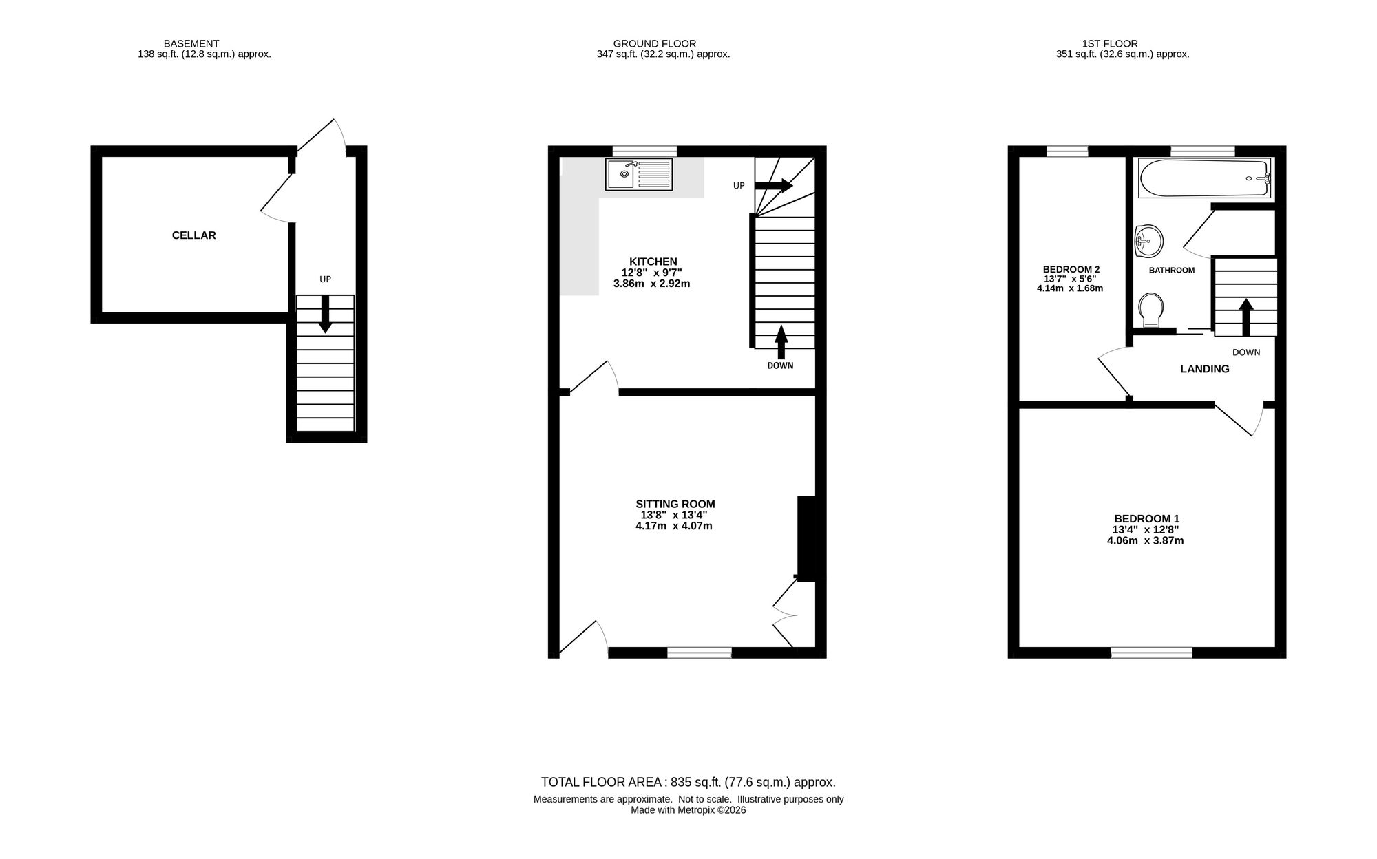 6 Meadow Lane, Stockport floorplan