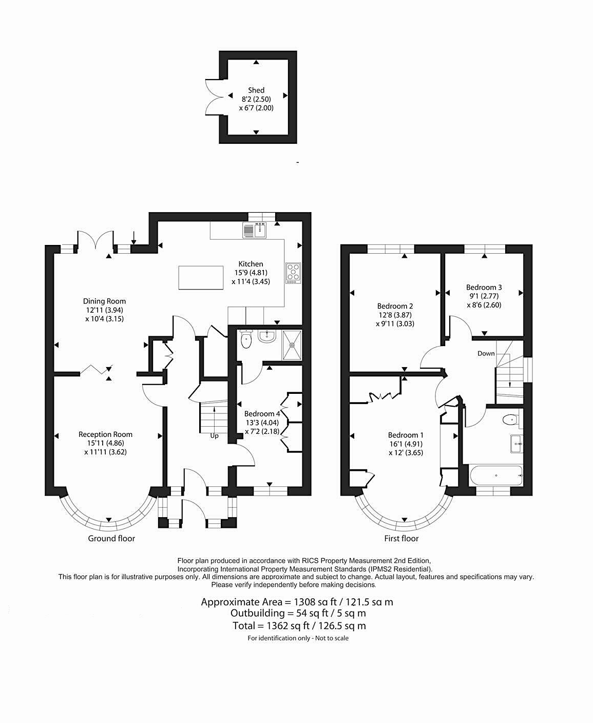 23, College Avenue, Harrow floorplan