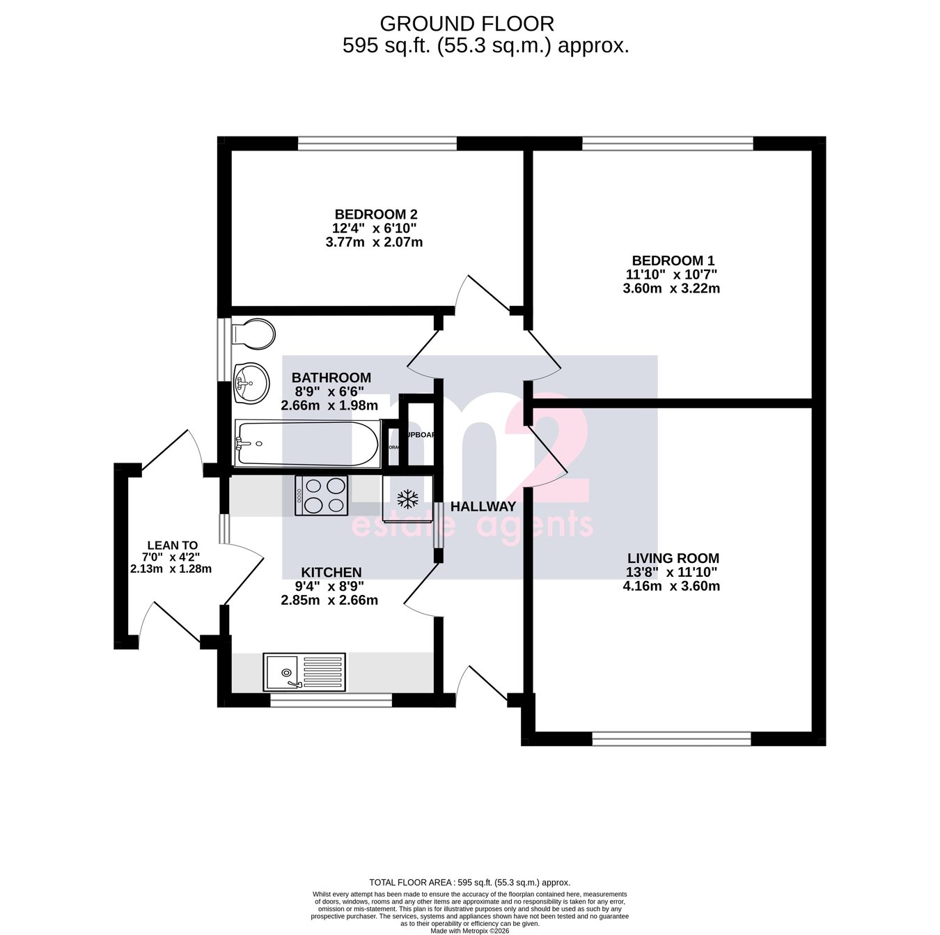 35, Stonebridge Road, Ebbw Vale floorplan