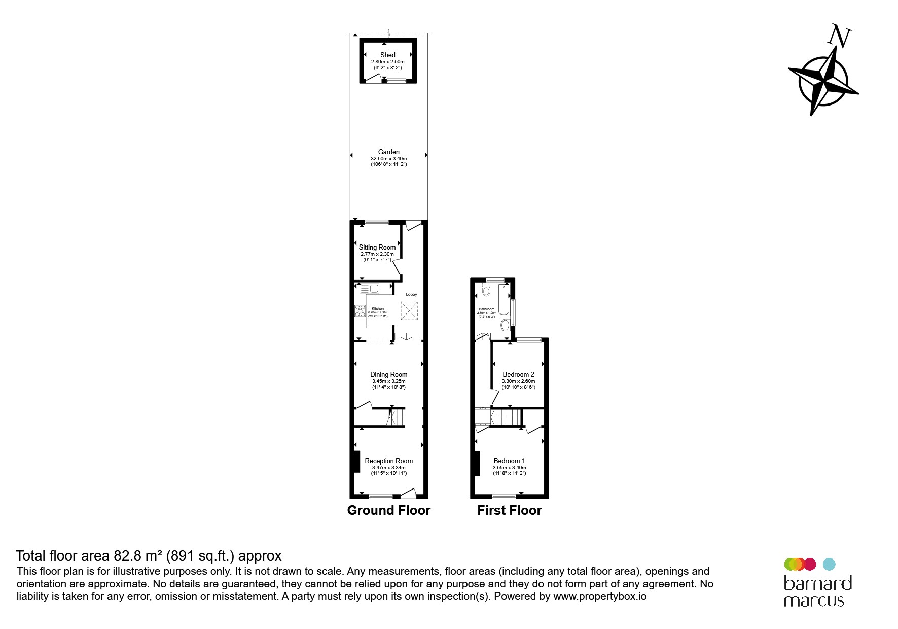 44, Sumner Road, Croydon floorplan