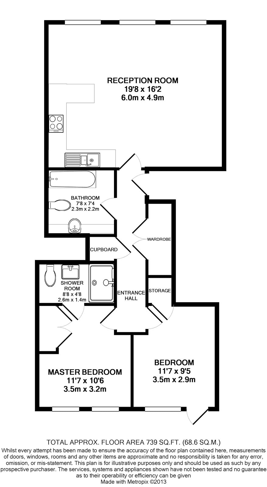 Sheet Street, Berkshire floorplan
