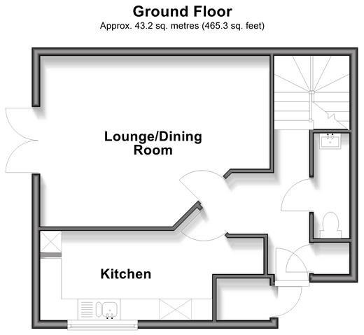 Regents Mews, Horley floorplan