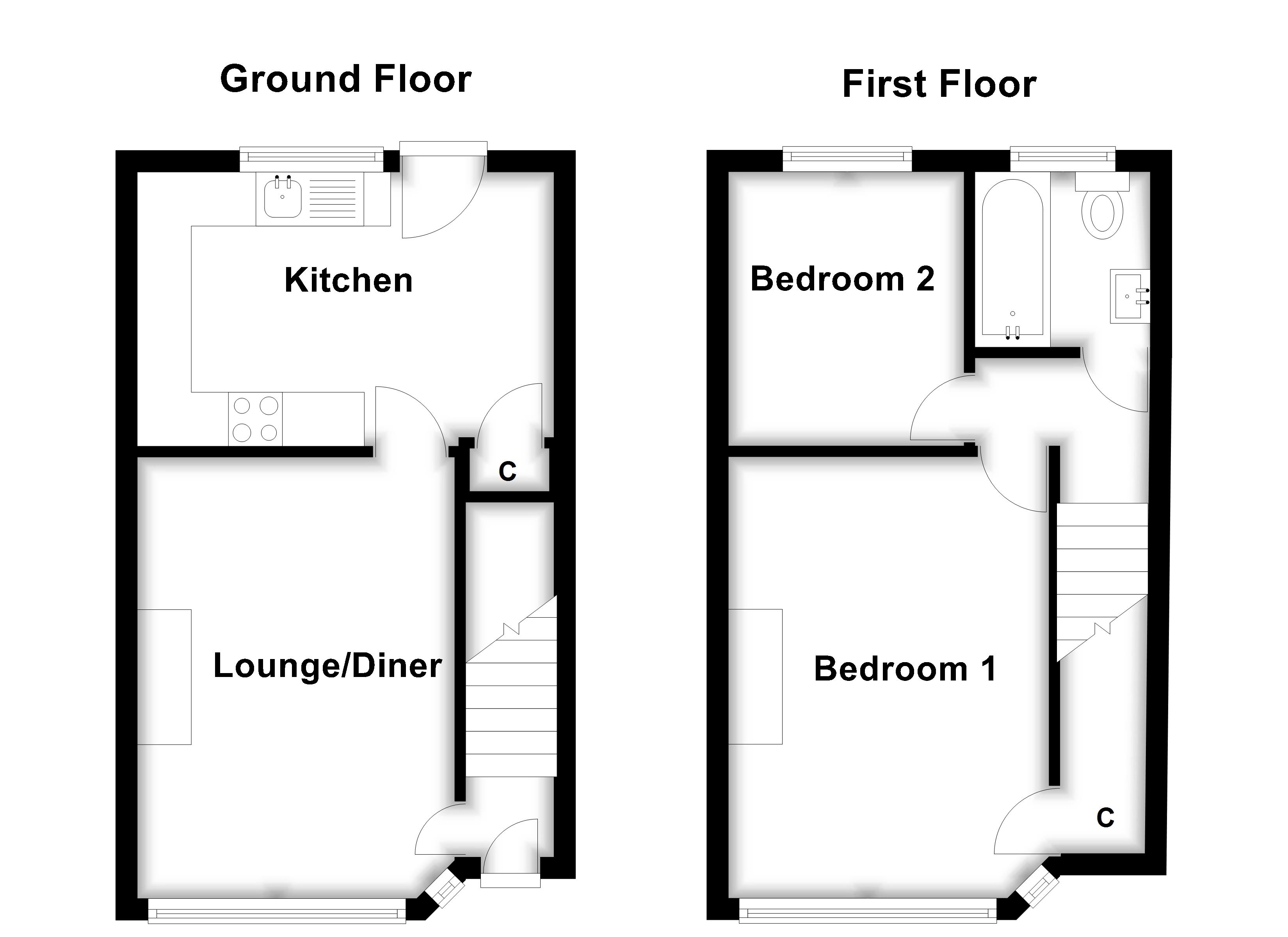 250, Parkside Avenue, Bexleyheath floorplan
