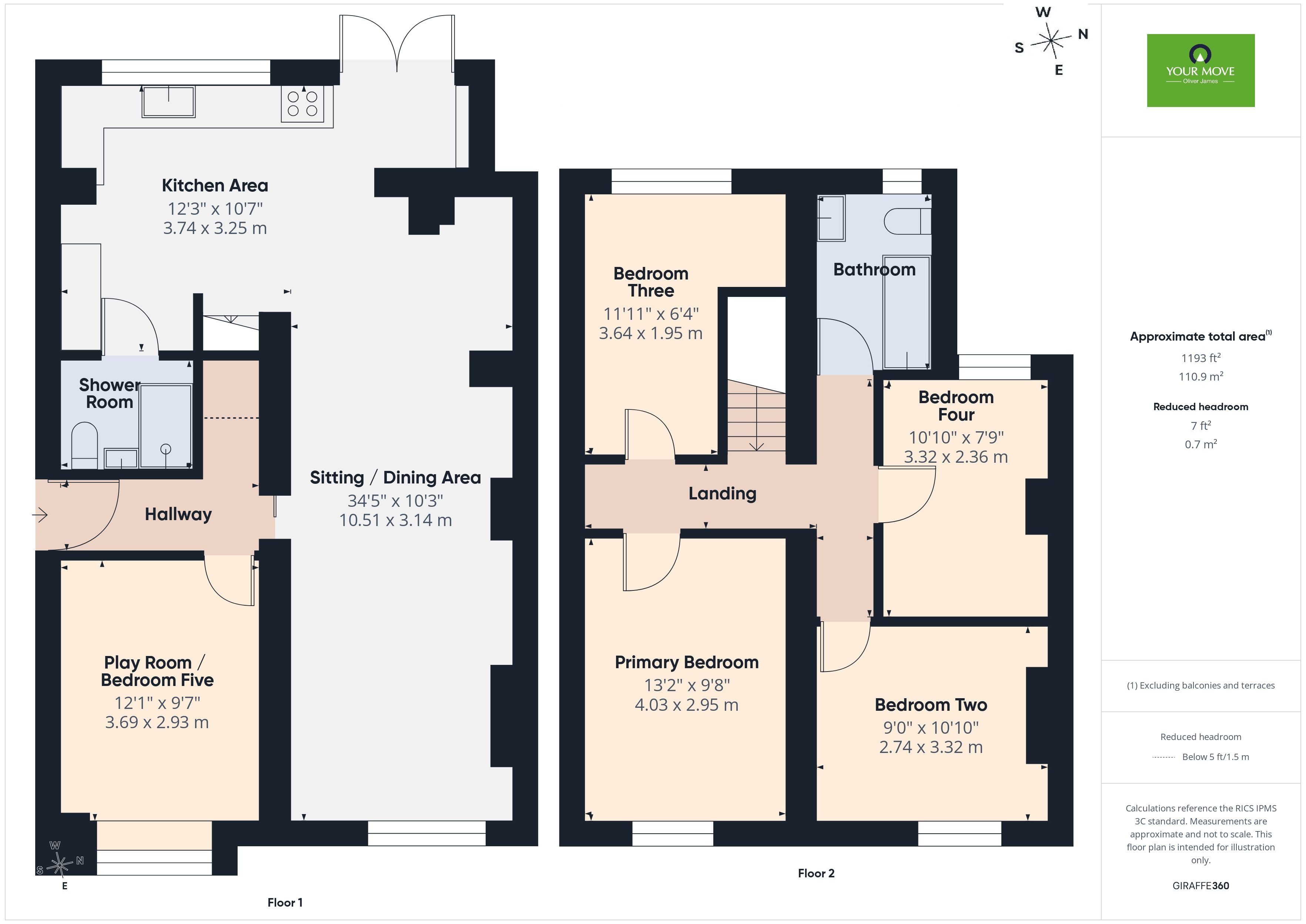 34, Kemps Lane, Suffolk floorplan
