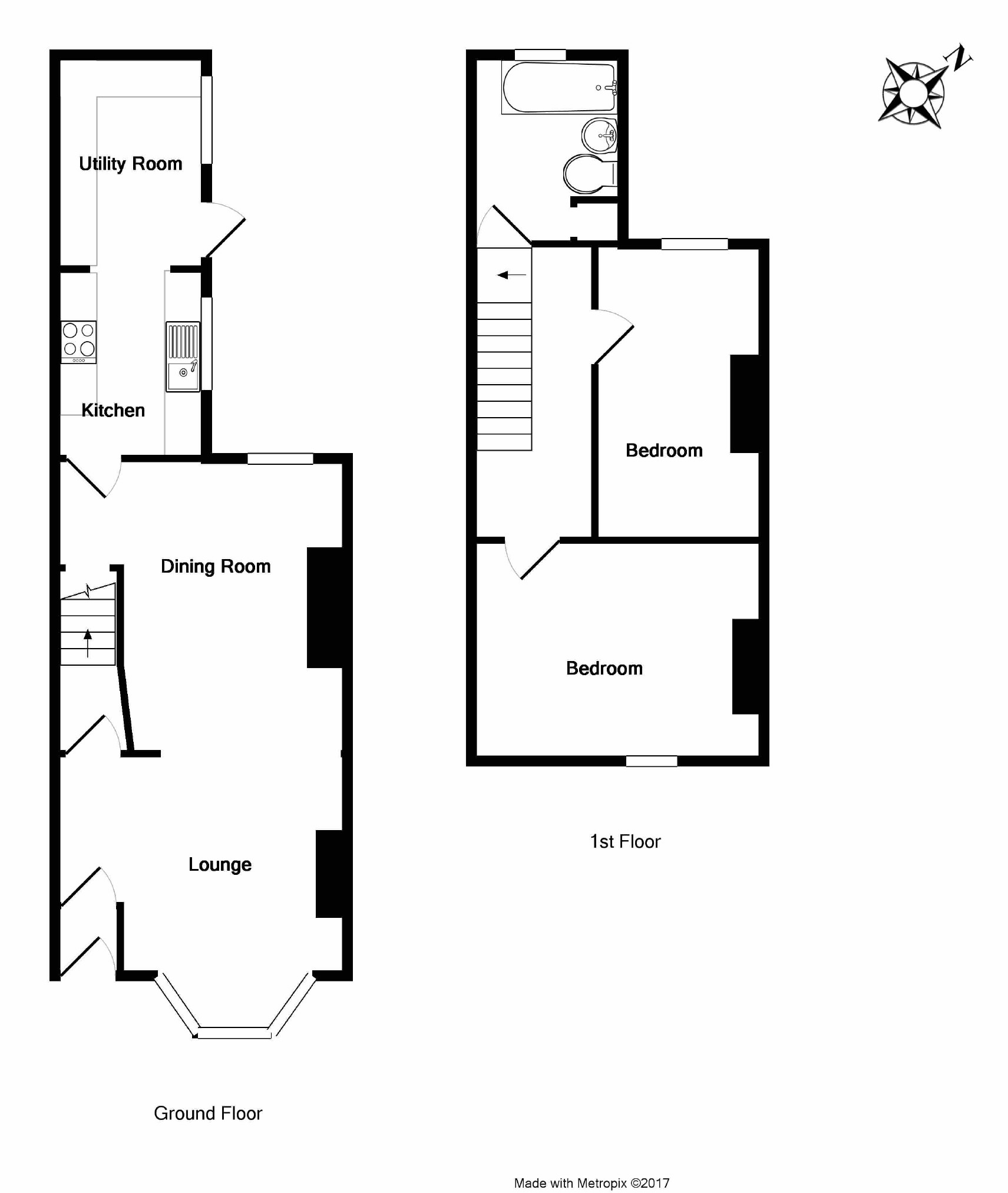 2 Bedrooms Terraced house for sale in Settle Street, Barrow-In-Furness, Cumbria LA14