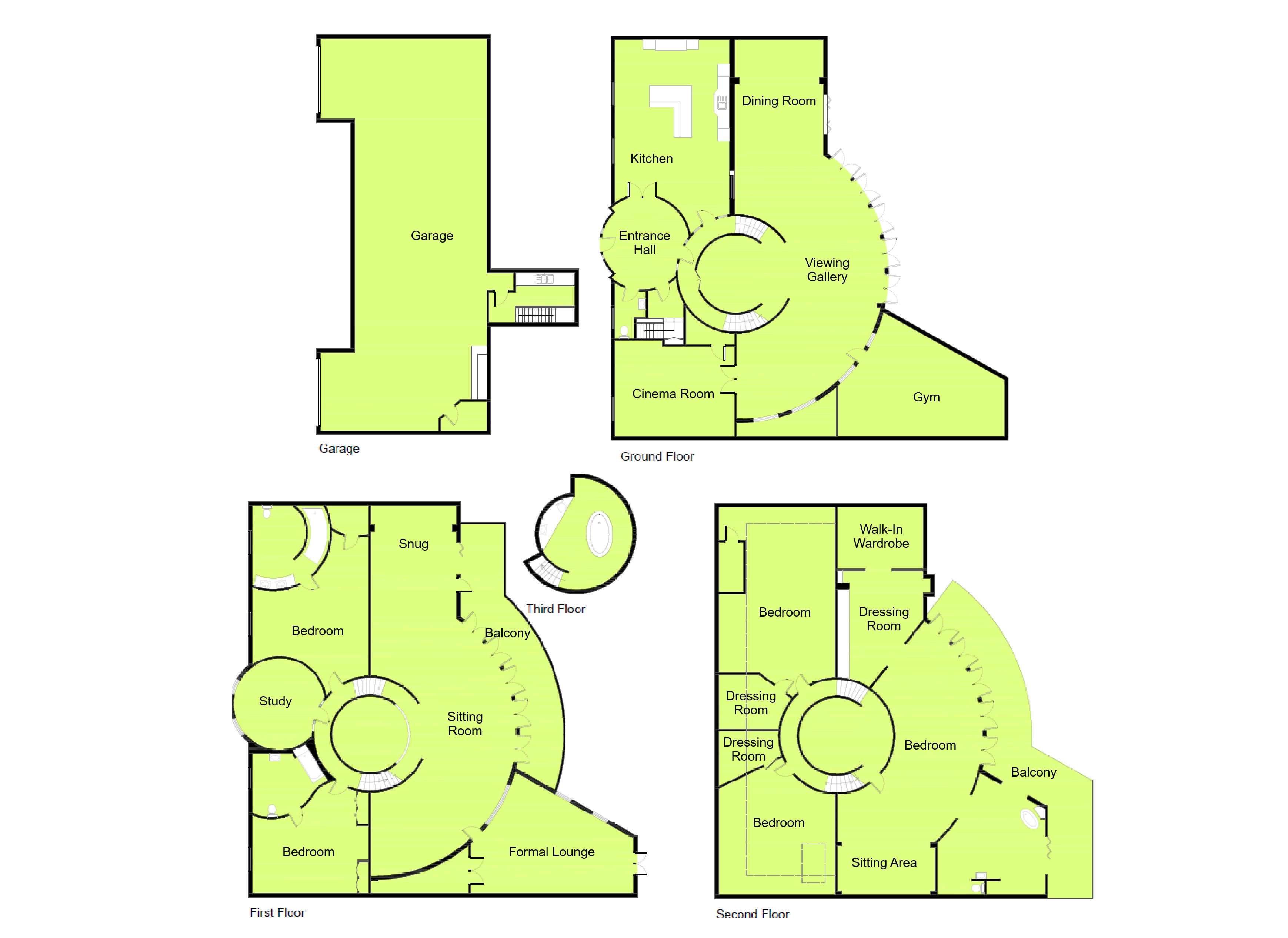 Hall View, 612, Adams Hill, Nottingham floorplan