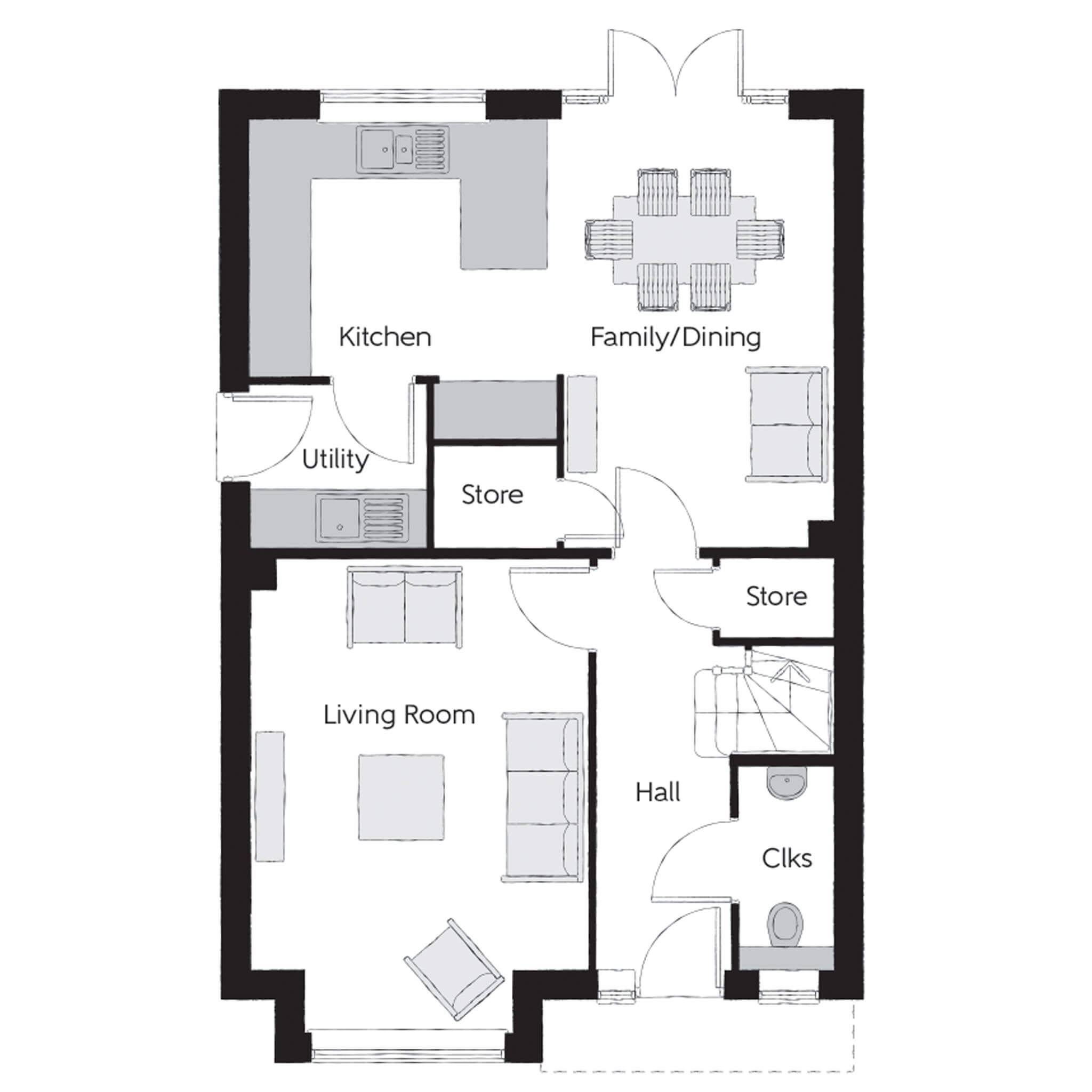 2, Blackpool Road, Poulton Le Fylde floorplan