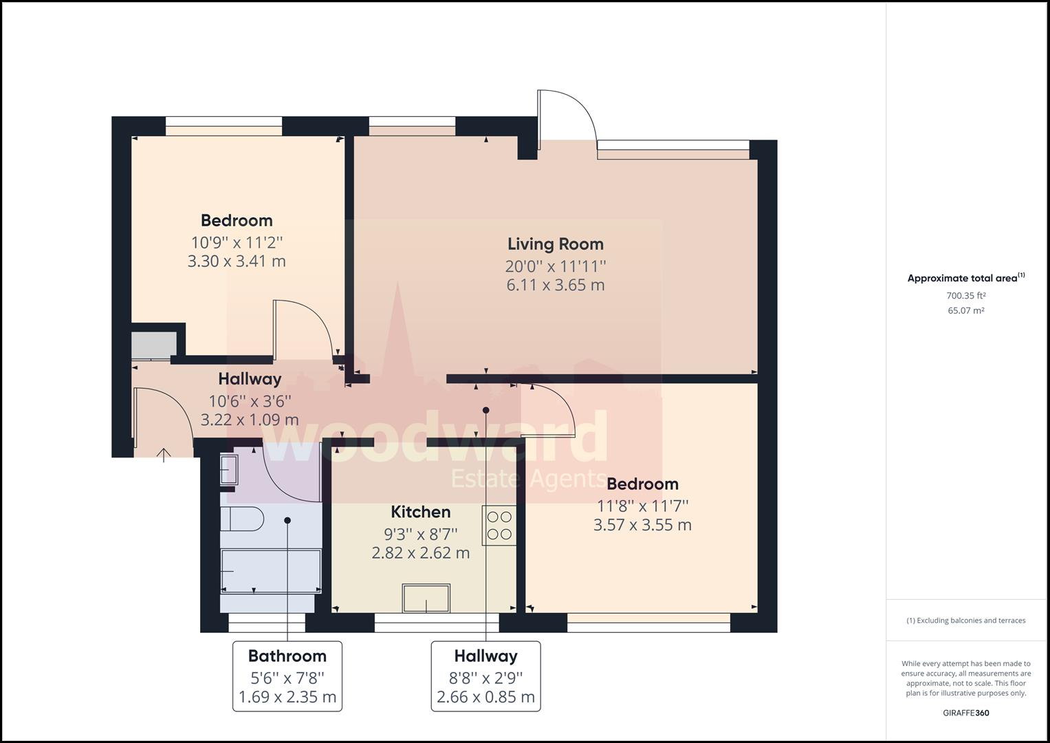 5 Penair Lodge, South Hill Avenue, Harrow on the Hill floorplan