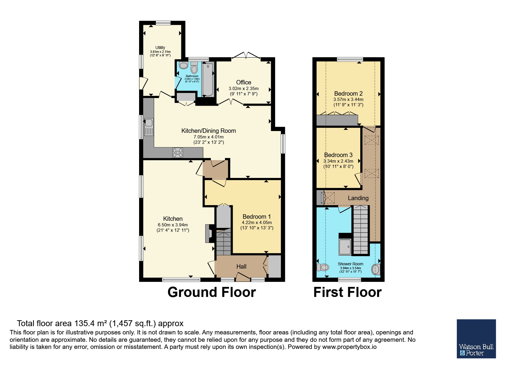 23, School Lane, Newport floorplan