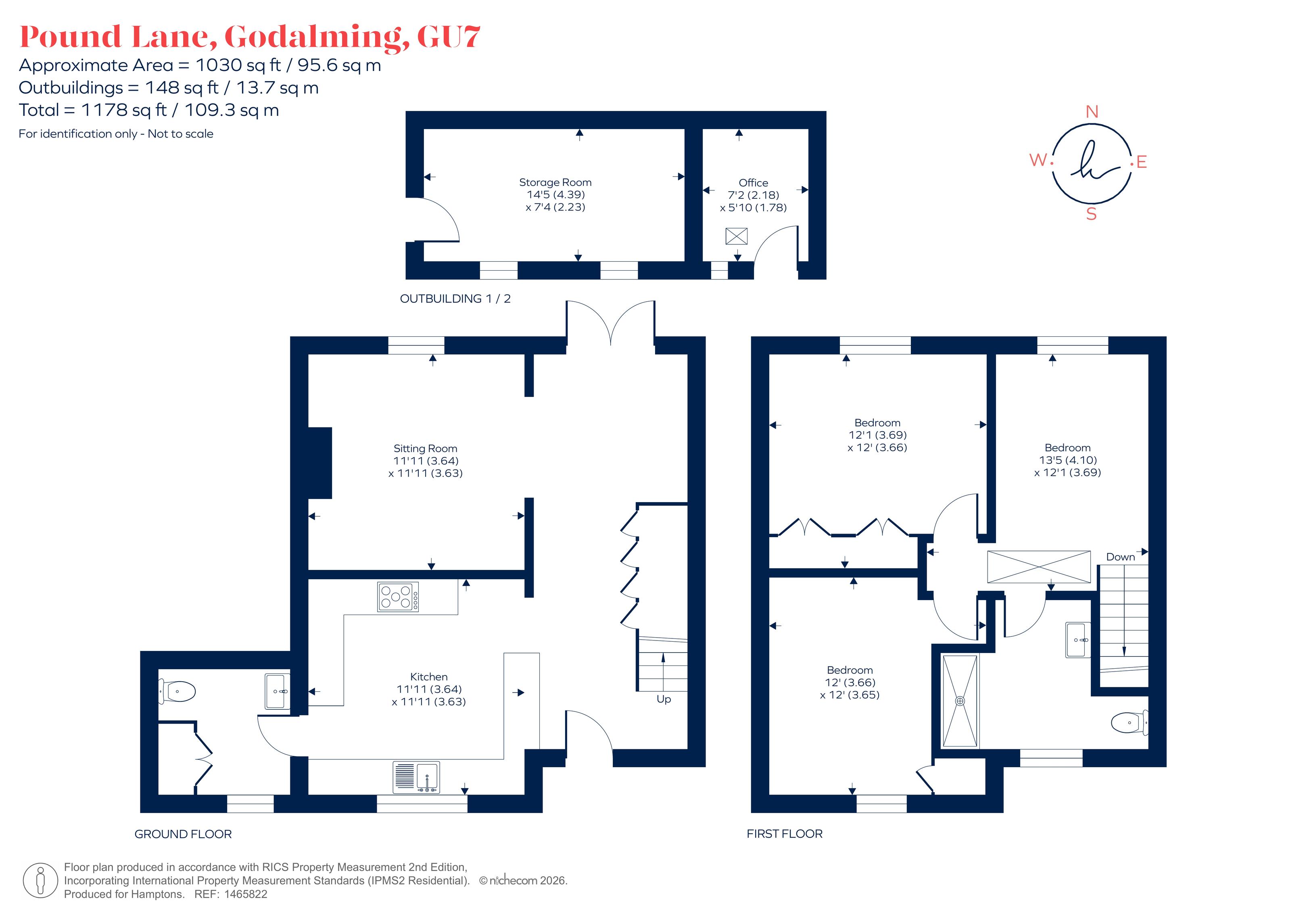 21, Pound Lane, Godalming floorplan