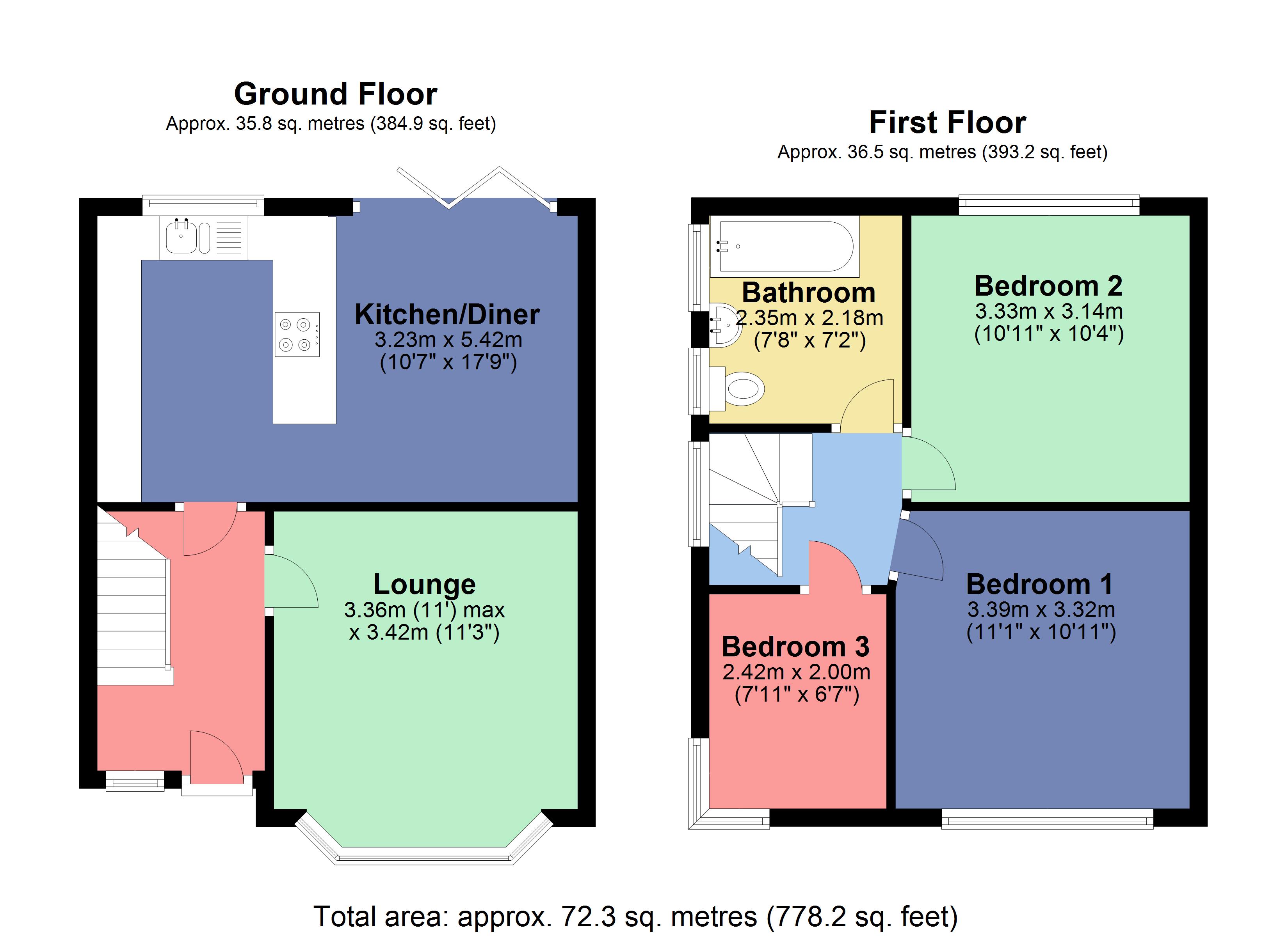 Hunters Lane, Watford, Hertfordshire WD25, 3 bedroom semidetached