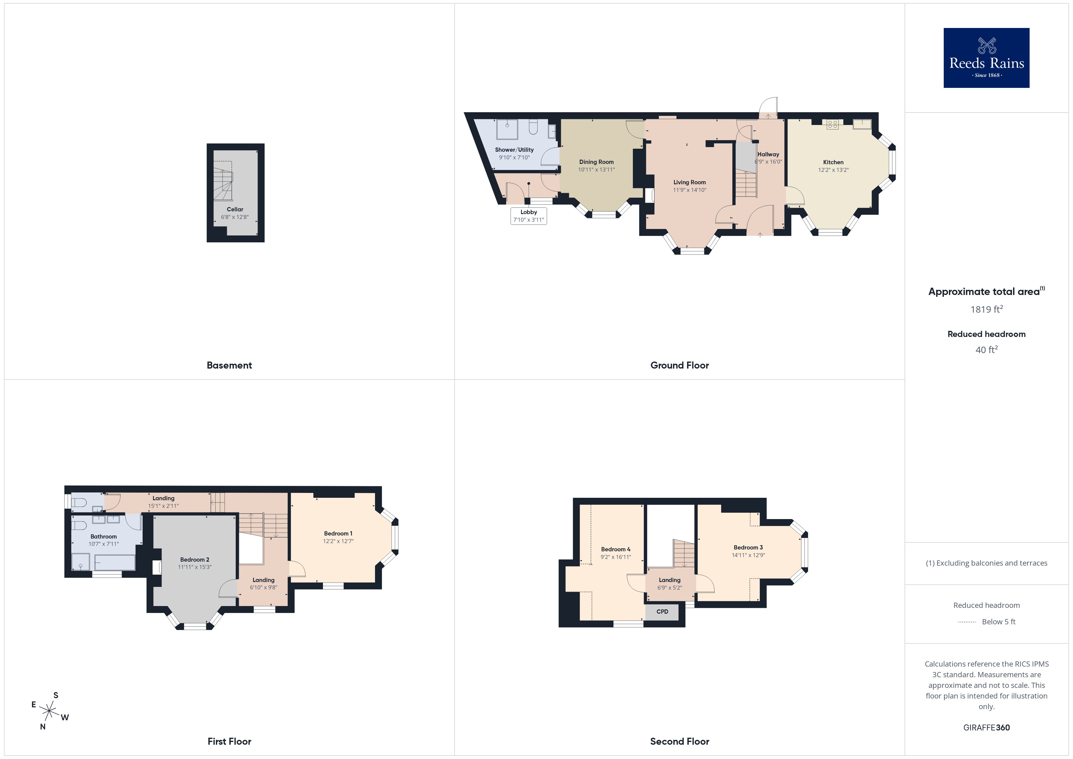 66, Radnor Park Road, Kent floorplan