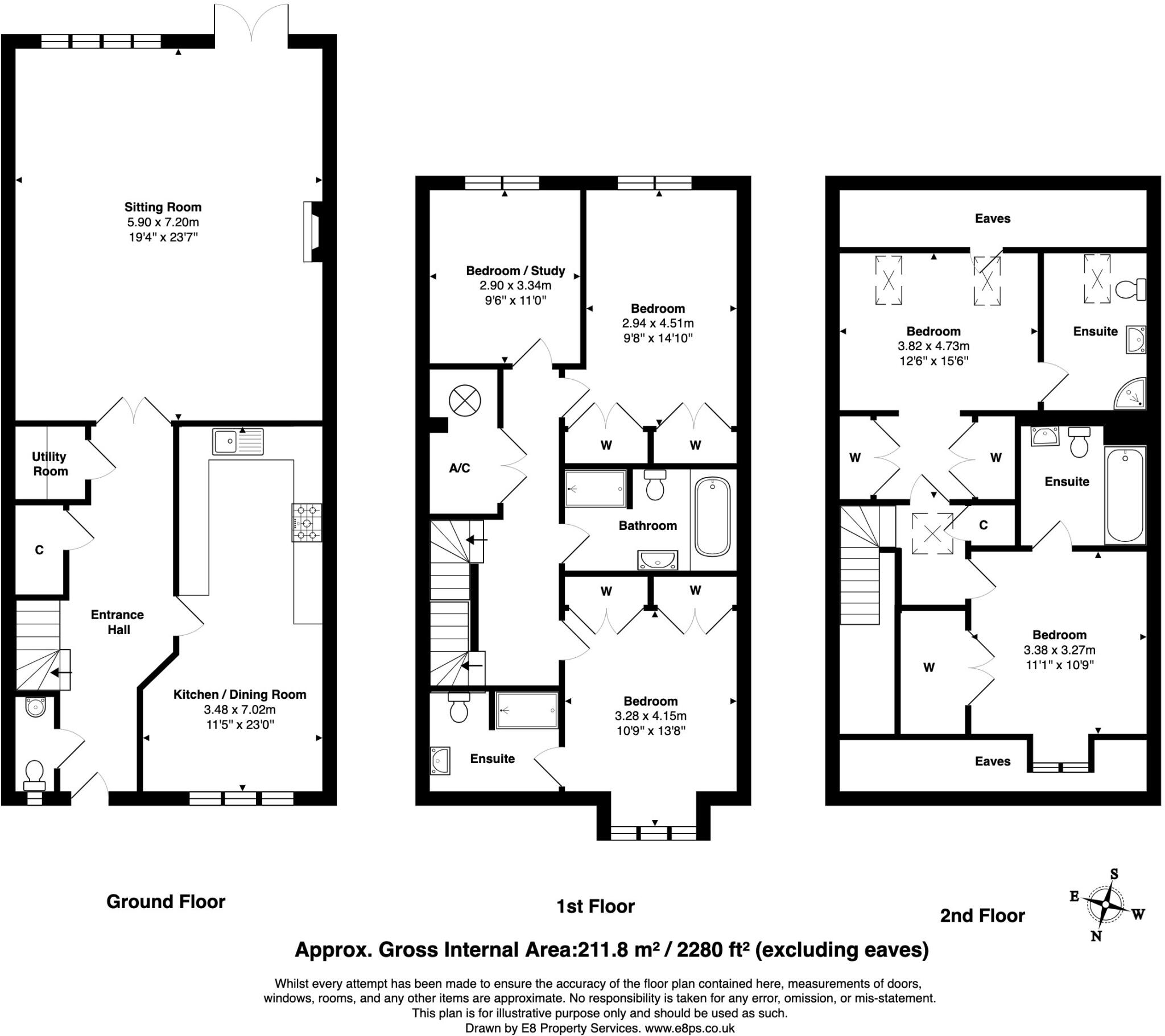2, Upper Close, Oxford floorplan