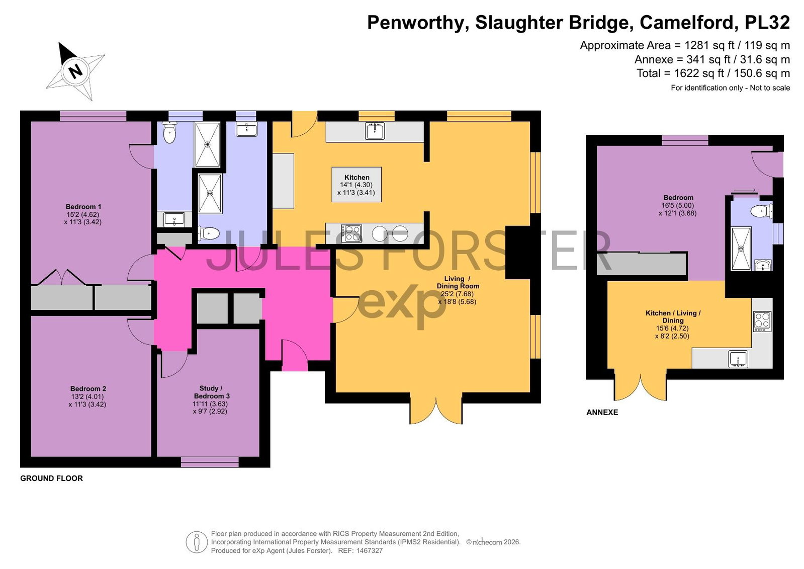 Penworthy, Camelford floorplan