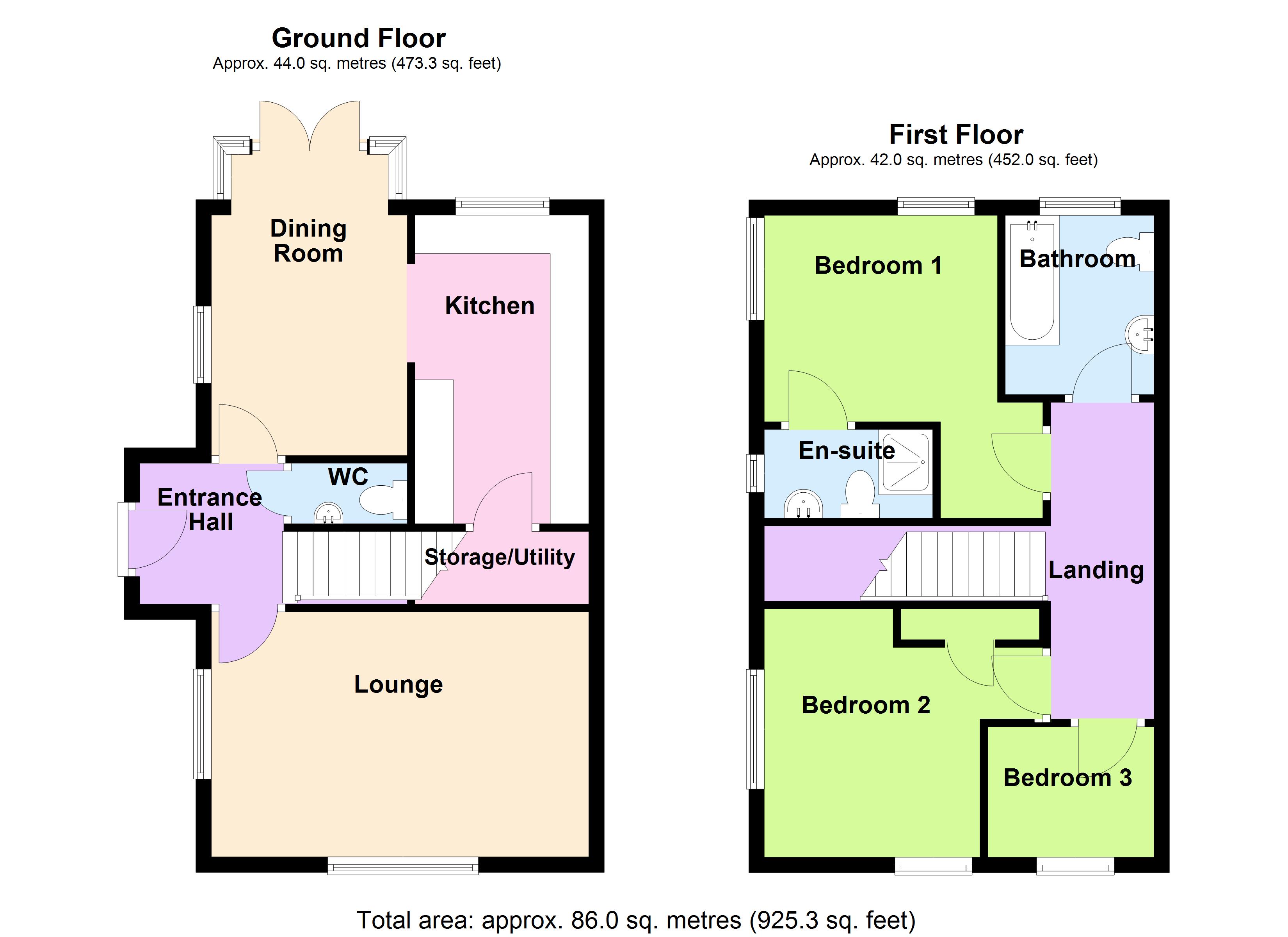2, Wilcox Way, Littlehampton floorplan