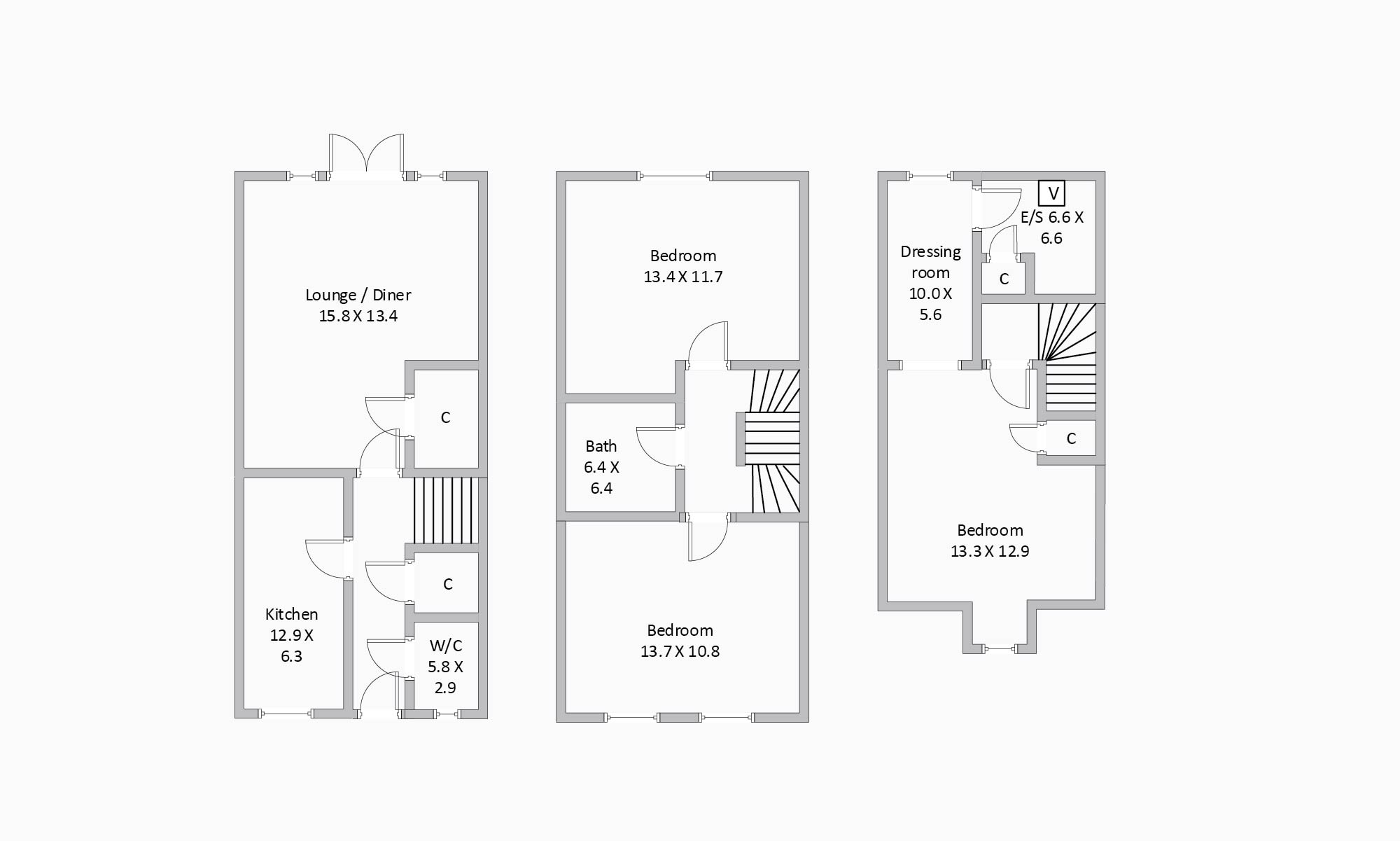 3 Bedrooms Town house for sale in Sportsfield Road, Hamilton, South Lanarkshire ML3