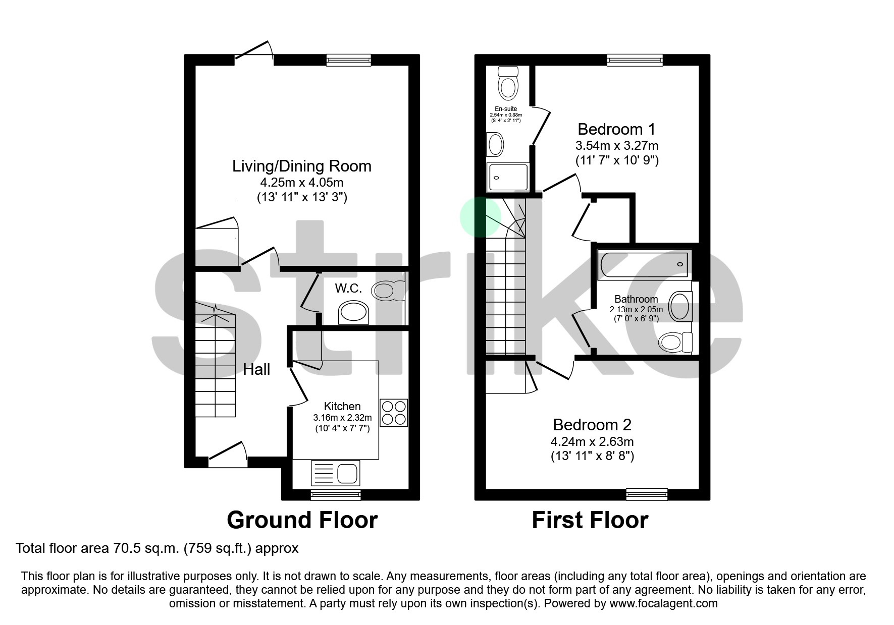 Willis Road, Combe Down, Bath BA2, 2 bedroom terraced house for sale