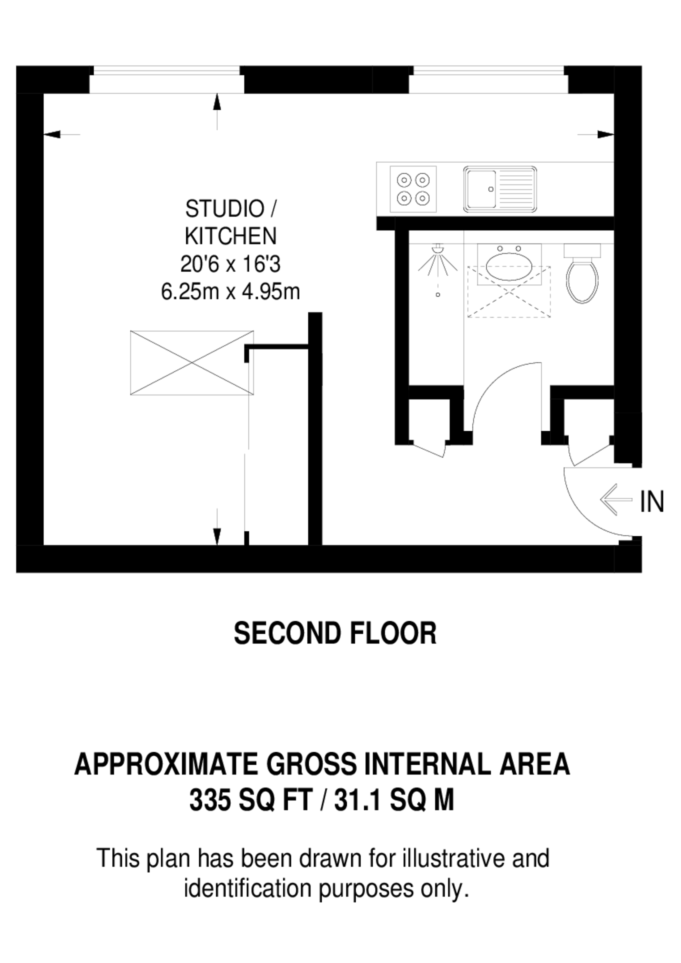 Lancaster Road, Notting Hill floorplan