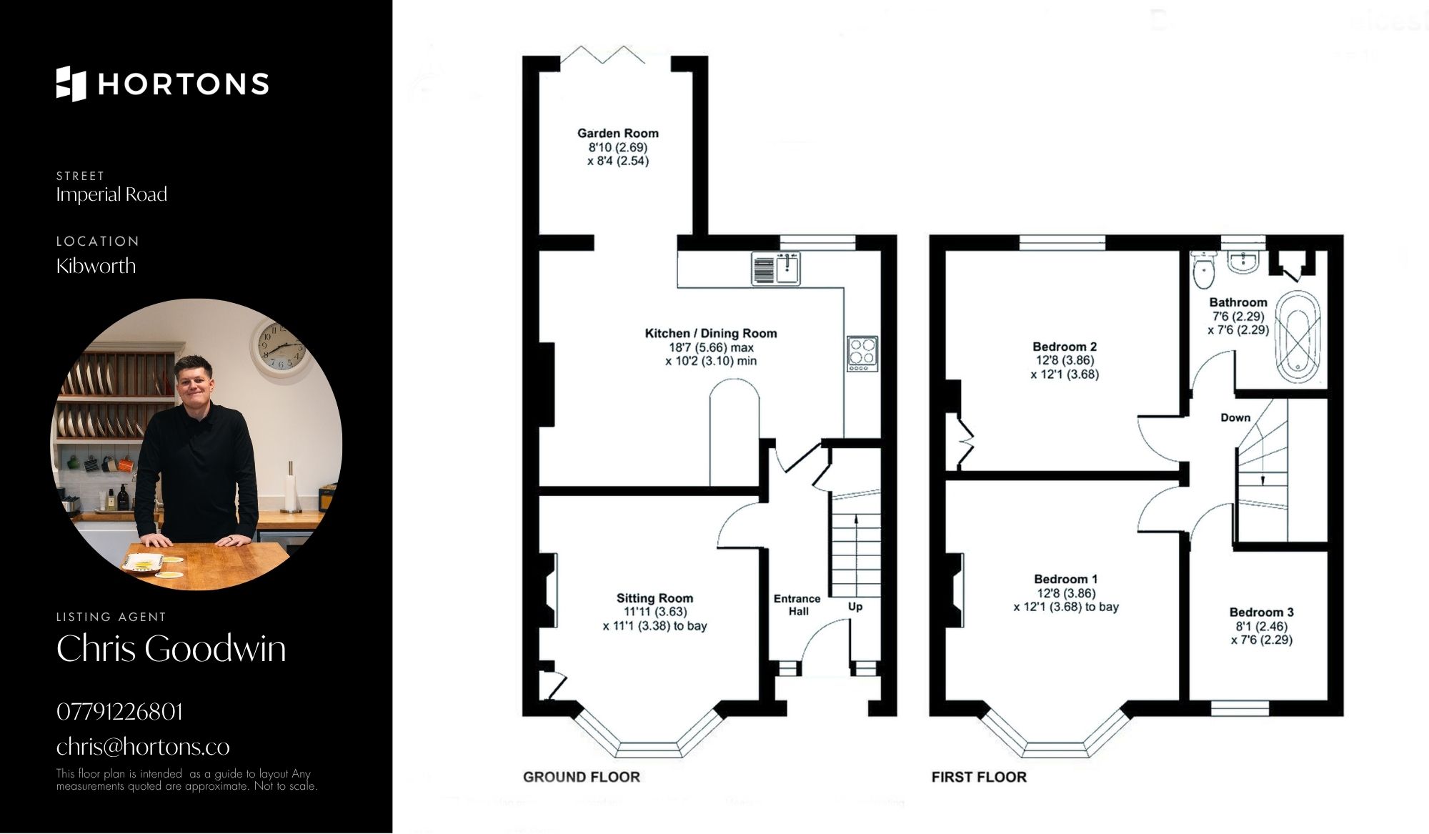 13 Imperial Road, Leicester floorplan