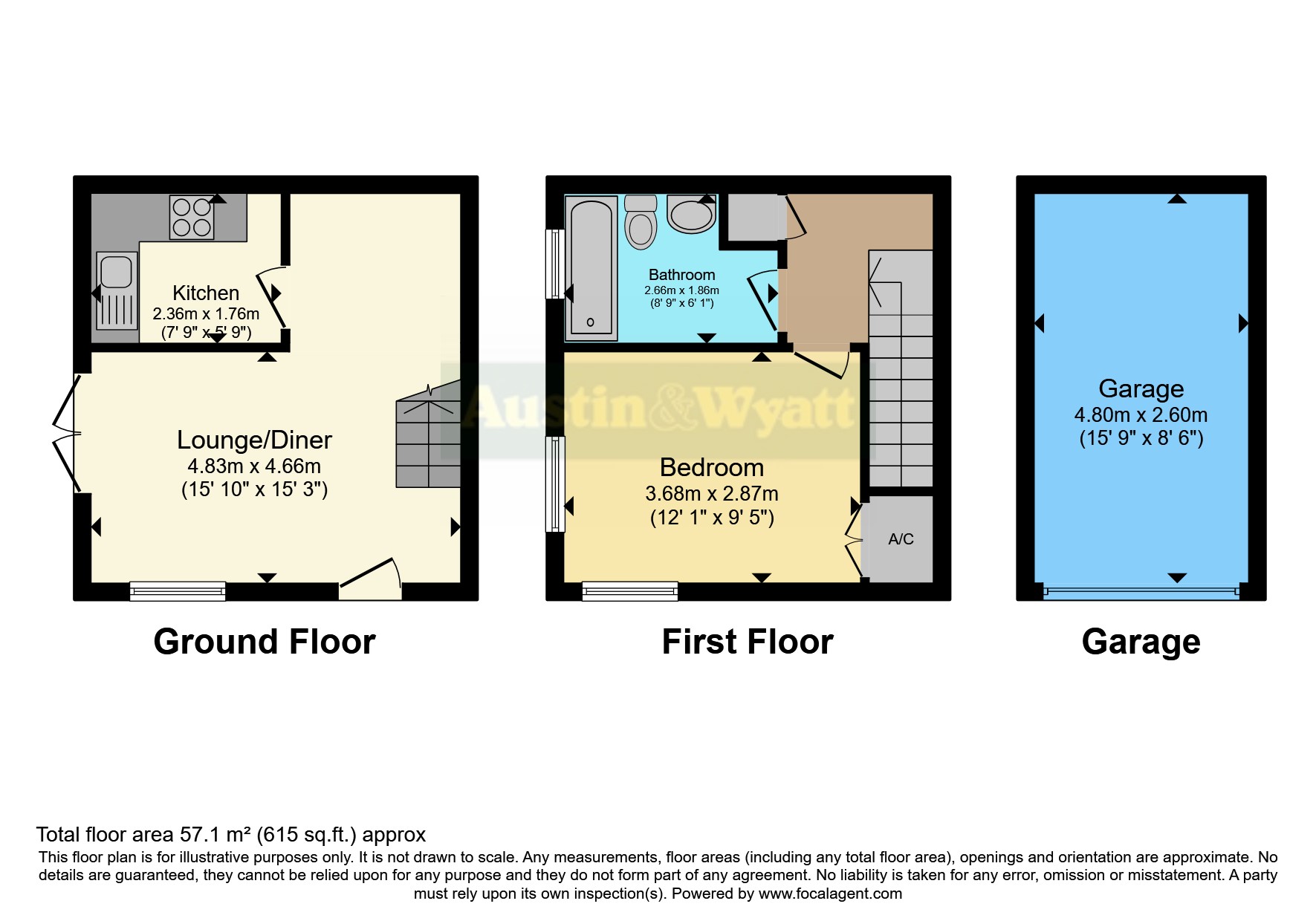 54, Bovington Close, Poole floorplan