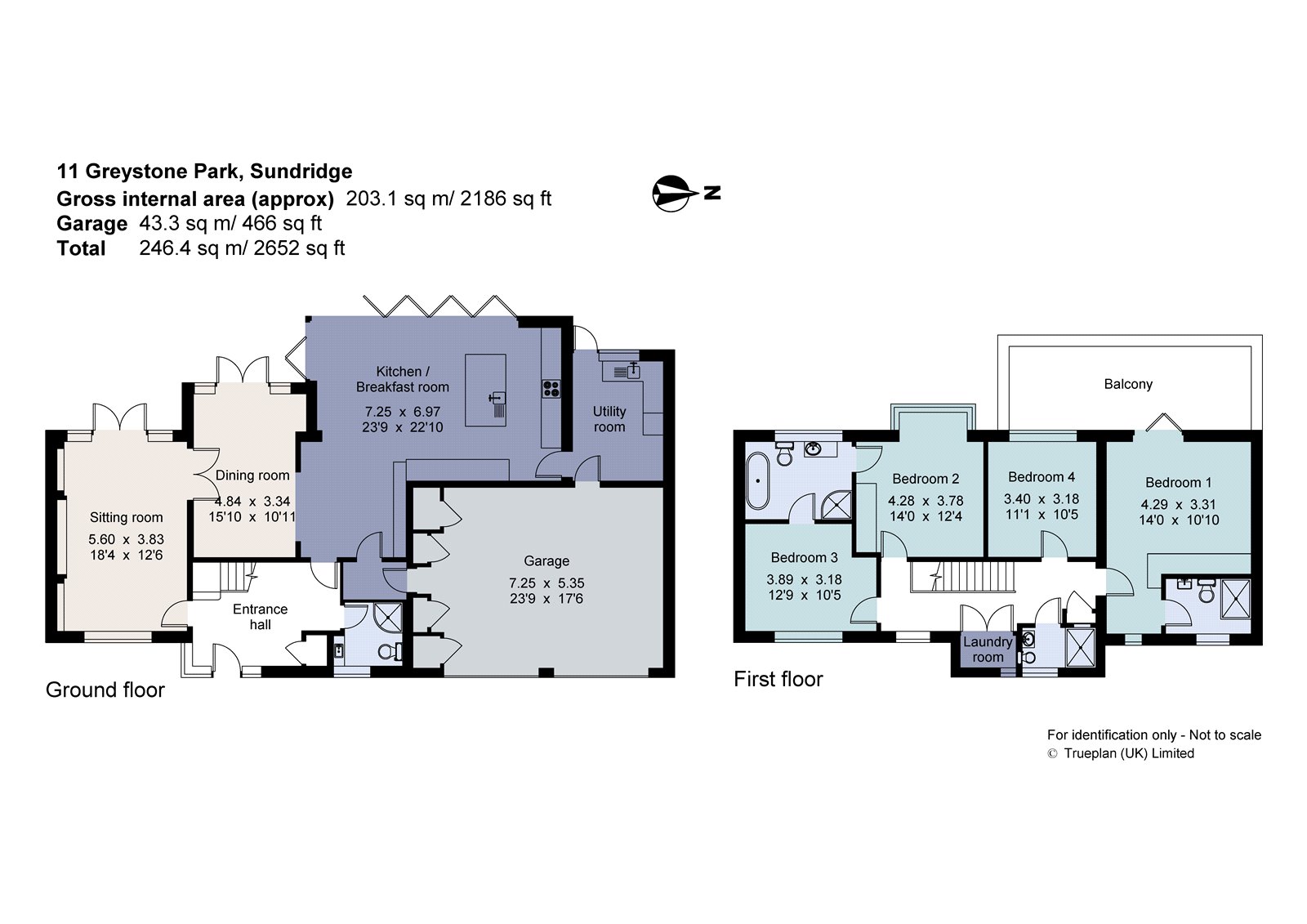 11, Greystone Park, Sevenoaks floorplan
