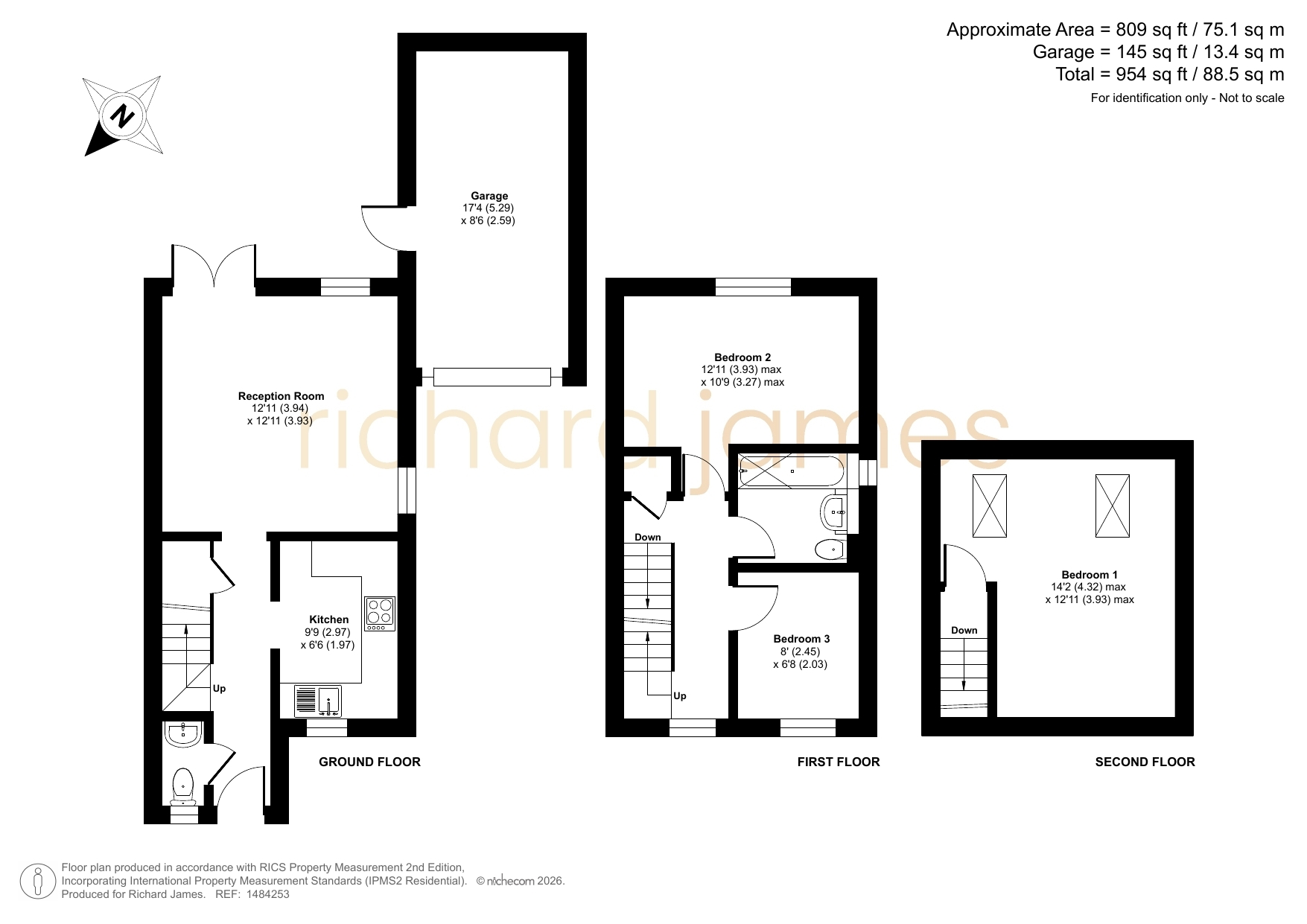 5, Roebuck Close, Royal Wootton Bassett floorplan