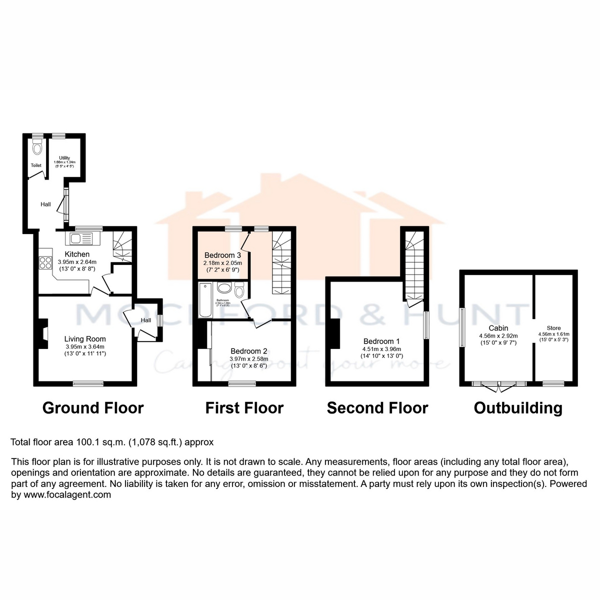 4, Lees Terrace, Canterbury floorplan