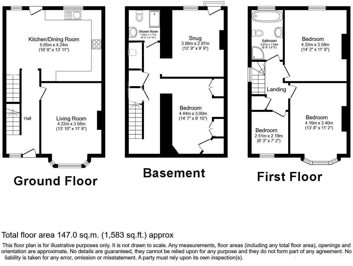 295,, Dialstone Lane, Stockport floorplan