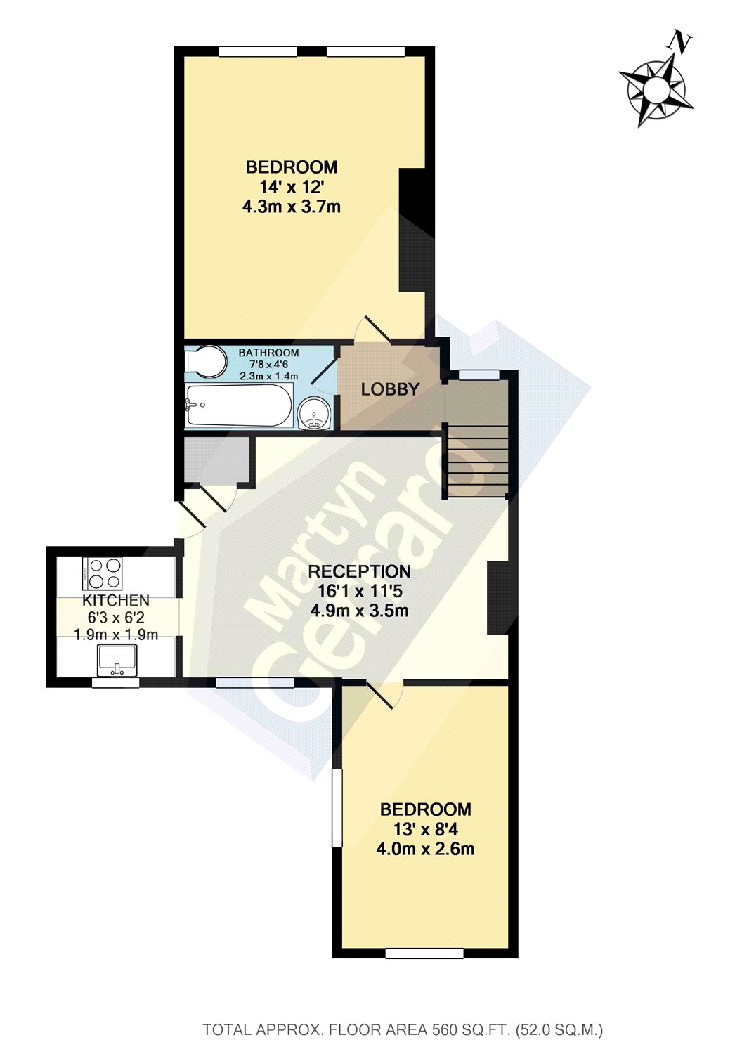 2 Bedrooms Flat to rent in Weston Park, Crouch End N8