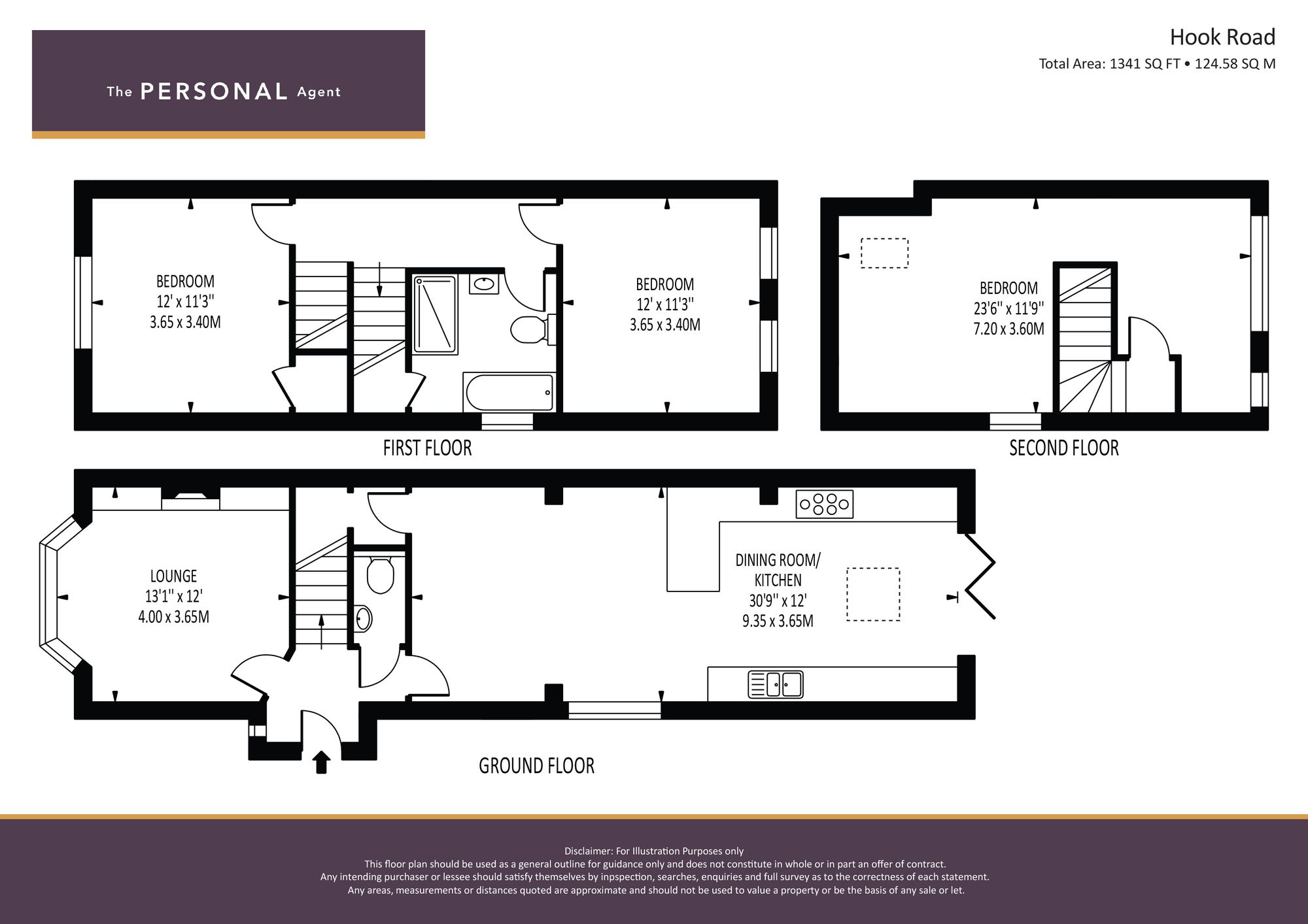 98 Hook Road, Epsom floorplan