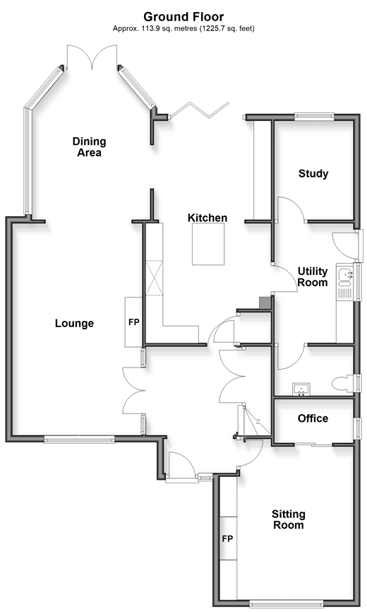 Bromley Green Road, Ashford floorplan