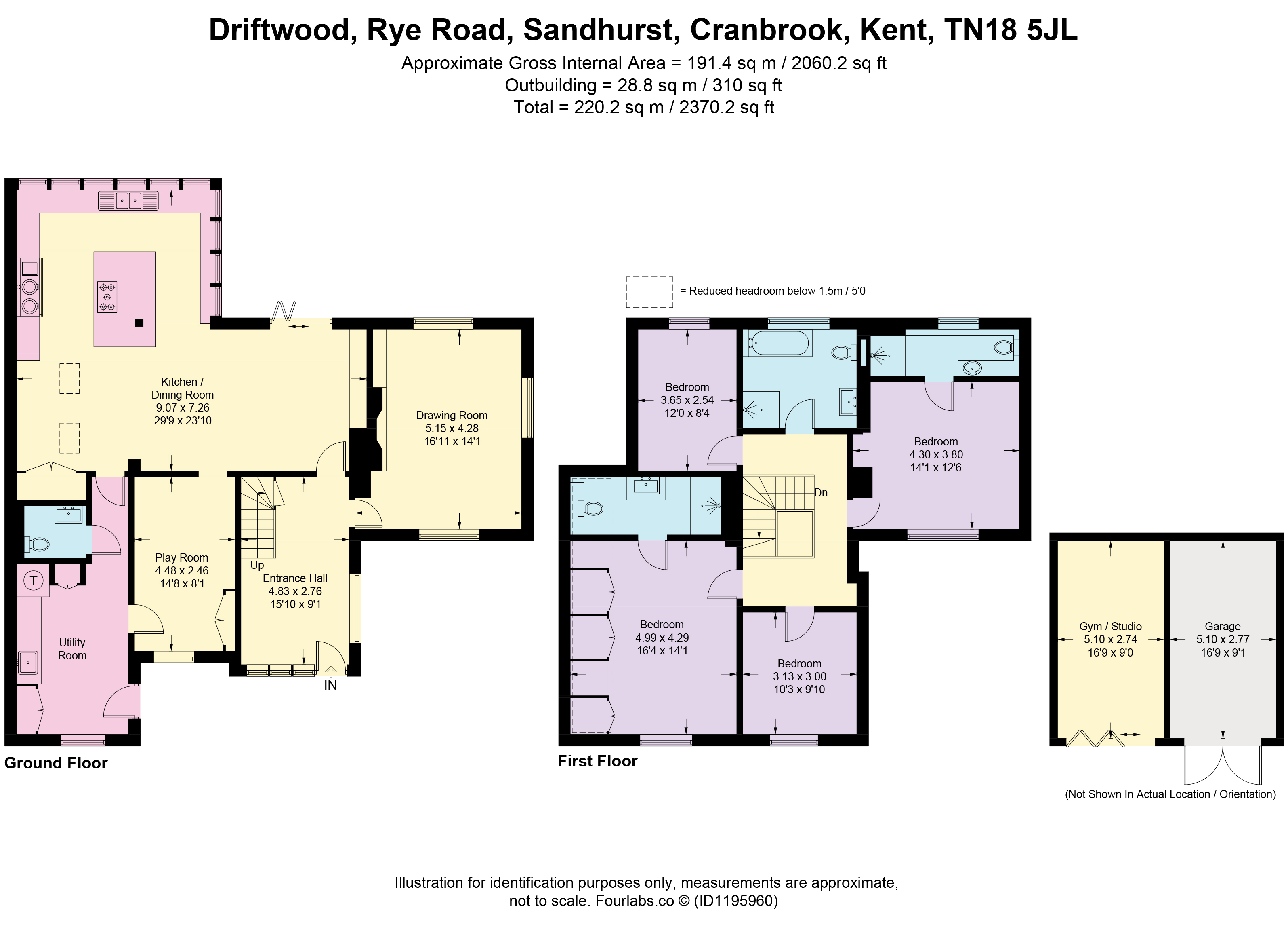 Driftwood,, Rye Road, Cranbrook floorplan