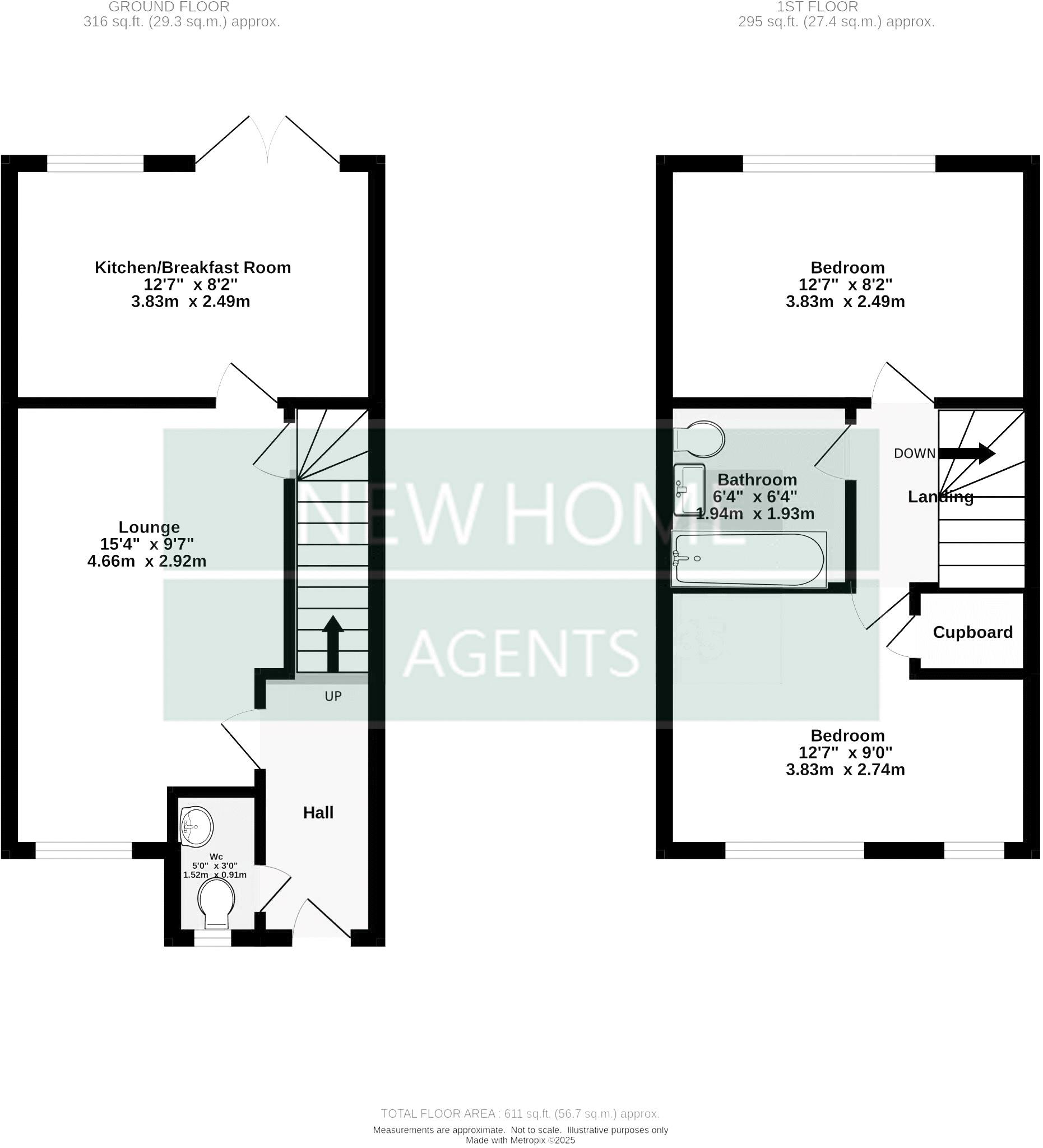 7, Carnelian Close, Poulton-Le-Fylde floorplan