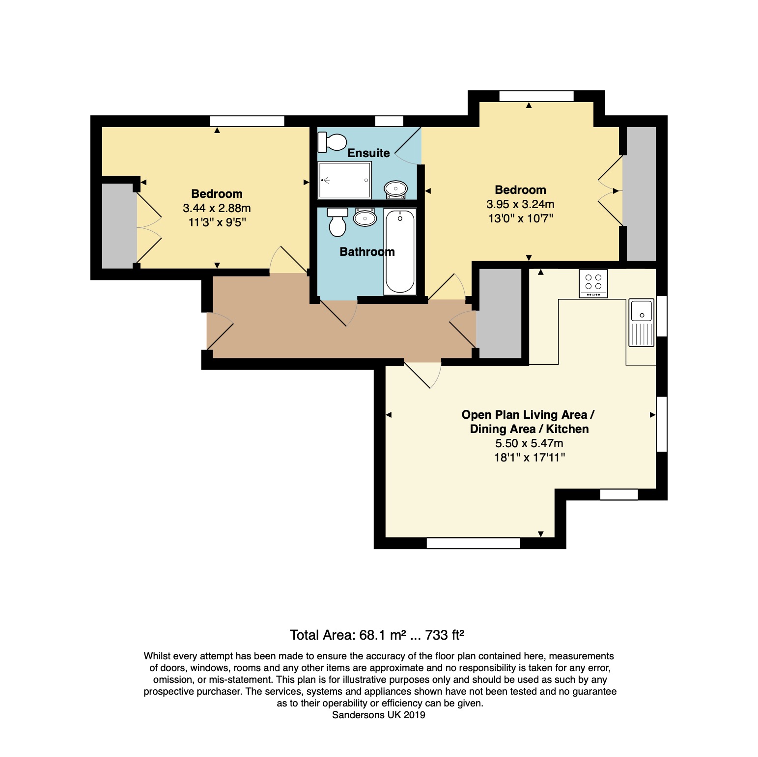 2 Bedrooms Flat to rent in Otham House, Angelica Square, Maidstone ME16