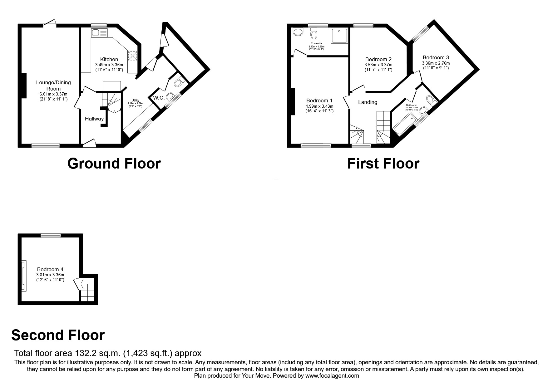 51, Sykefield Avenue, Leicestershire floorplan