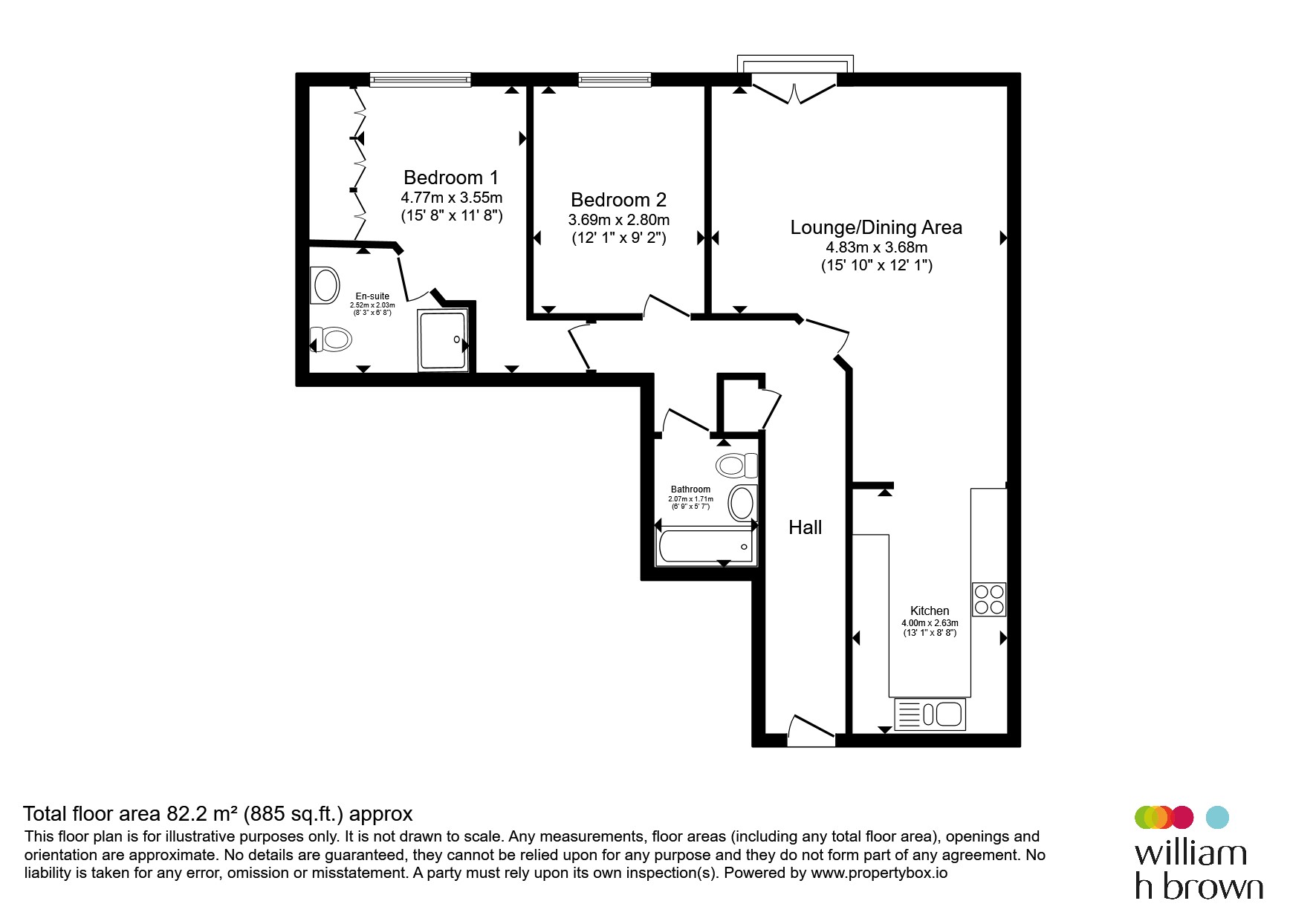 Oakwood Gardens, Halifax floorplan