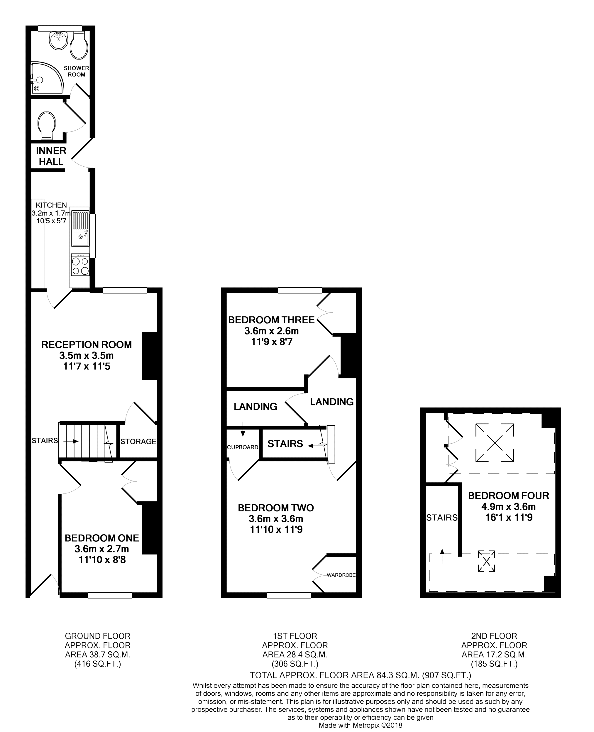 4 Bedrooms Terraced house to rent in Southampton Street, Reading RG1