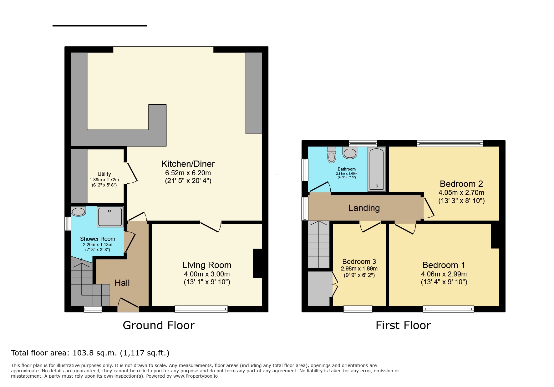 53 Highfields, Coalville floorplan