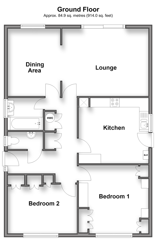 Elmfield Close, Gravesend floorplan