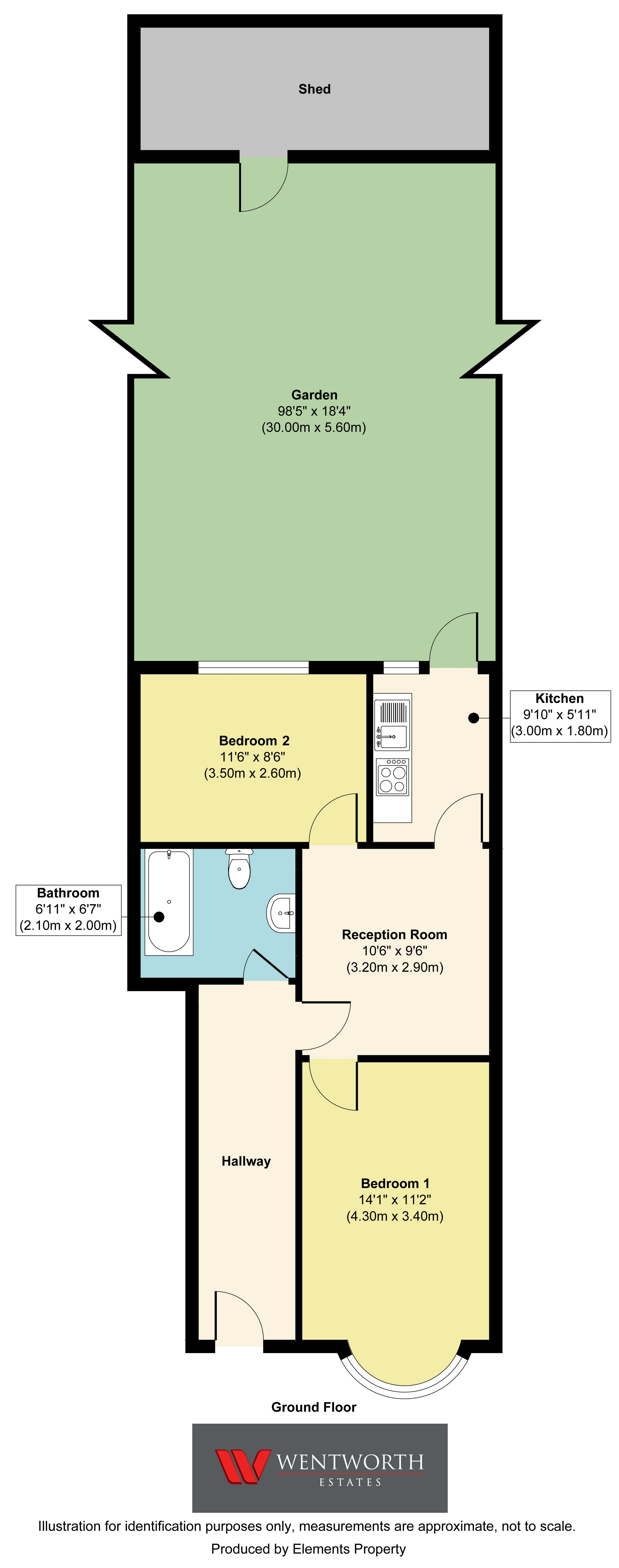 18, Madras Road, London floorplan