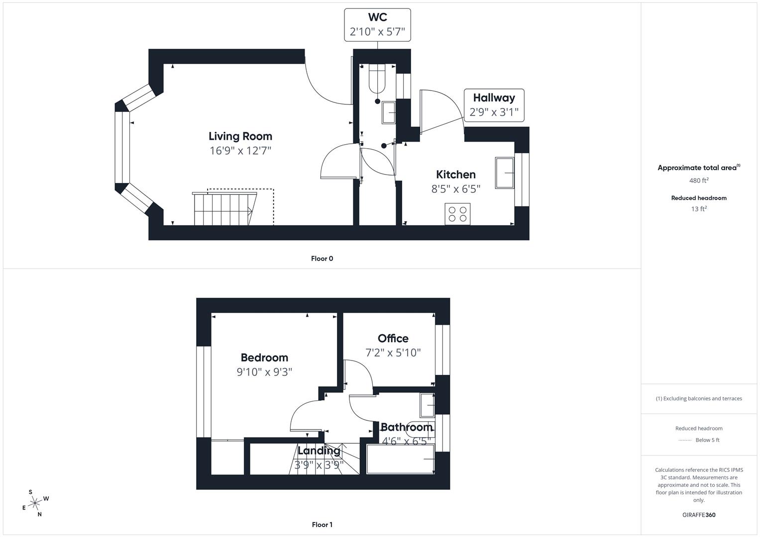 25a, Filey Waye, Ruislip floorplan
