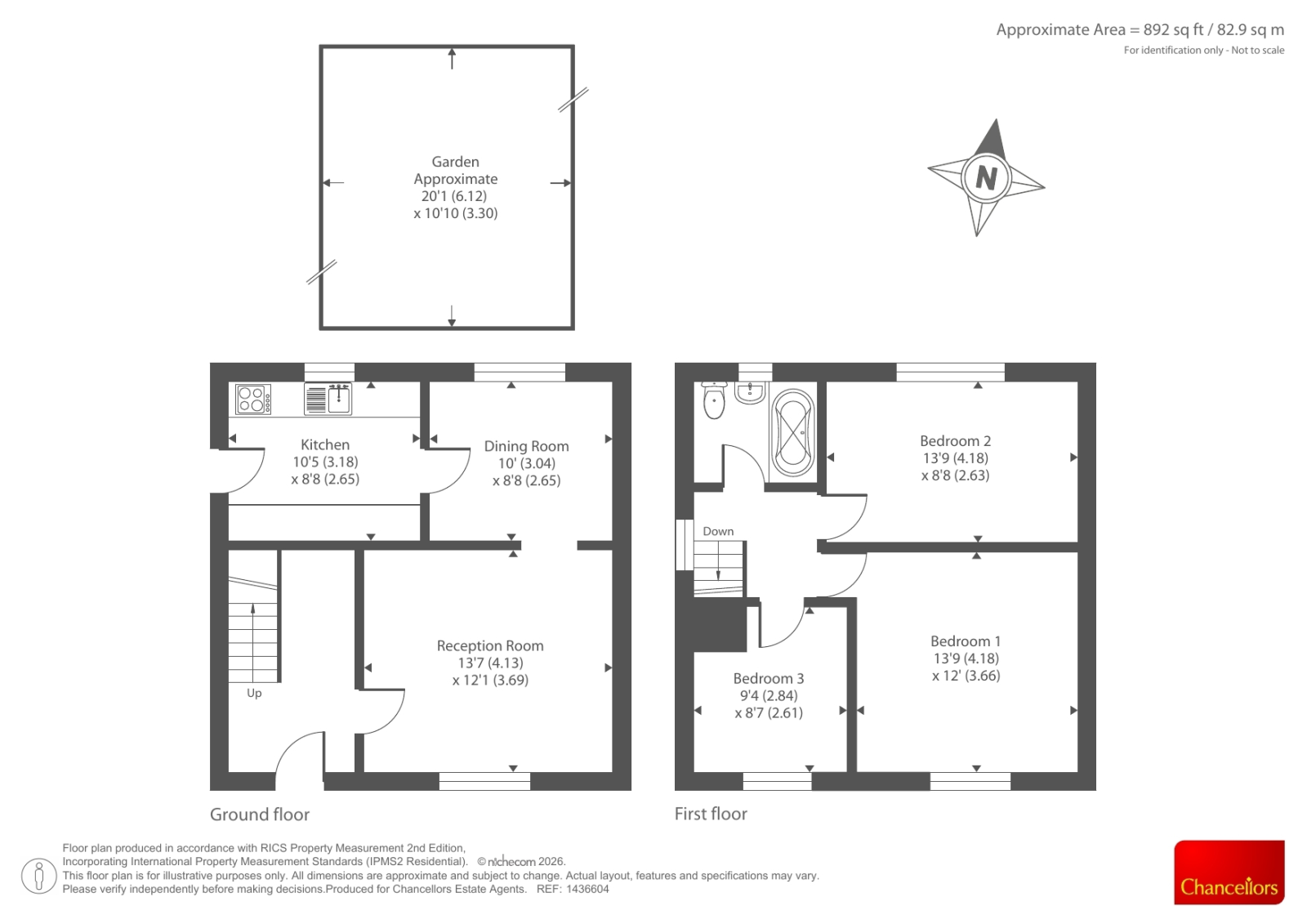 49, Bassett Road, Oxford floorplan