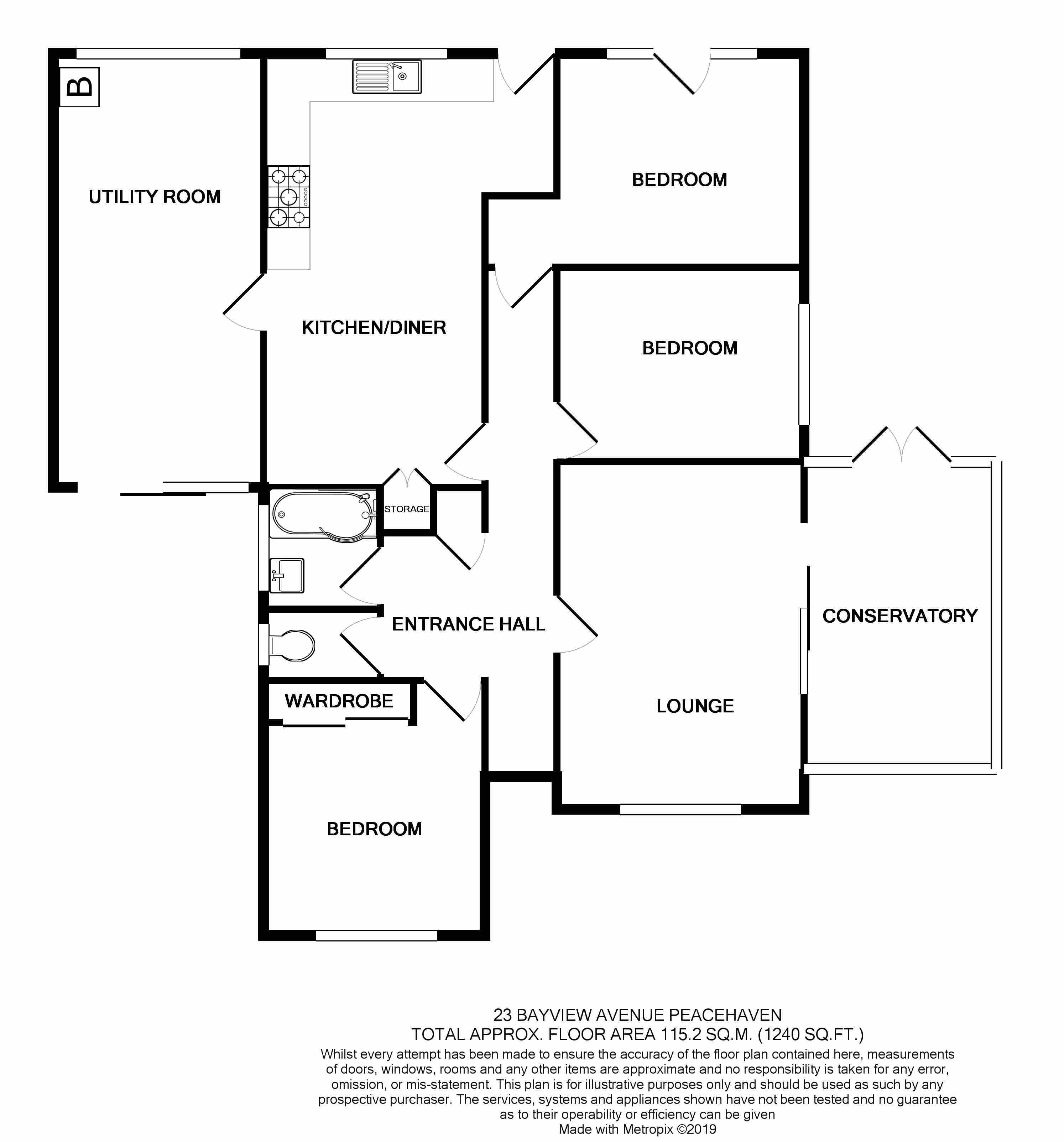 Bayview Road, Peacehaven BN10, 3 bedroom detached bungalow for sale 62418748 PrimeLocation