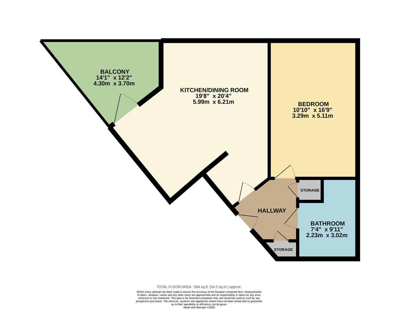 11, Oberon Court, East Ham floorplan
