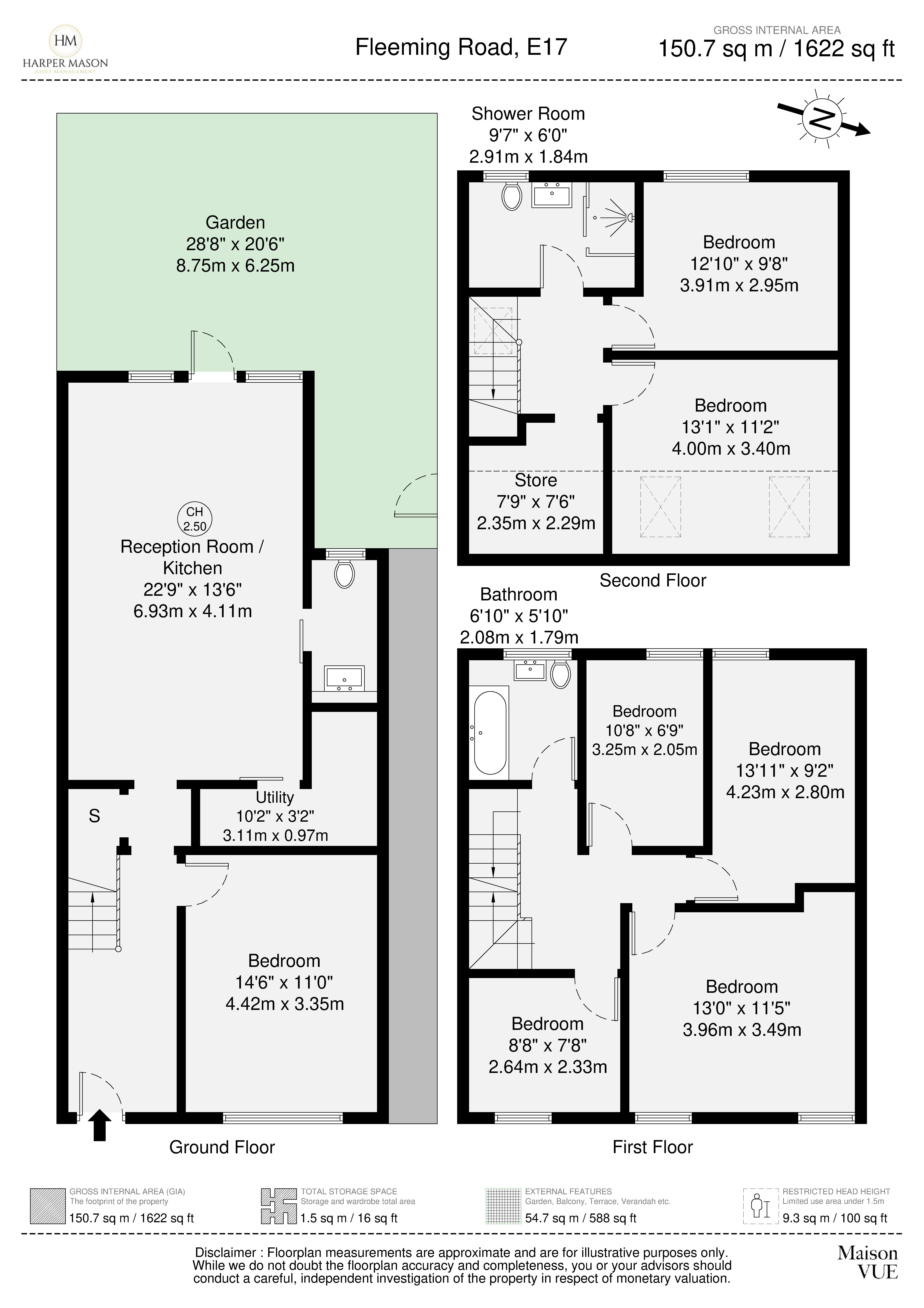 Fleeming Road, Walthamstow floorplan